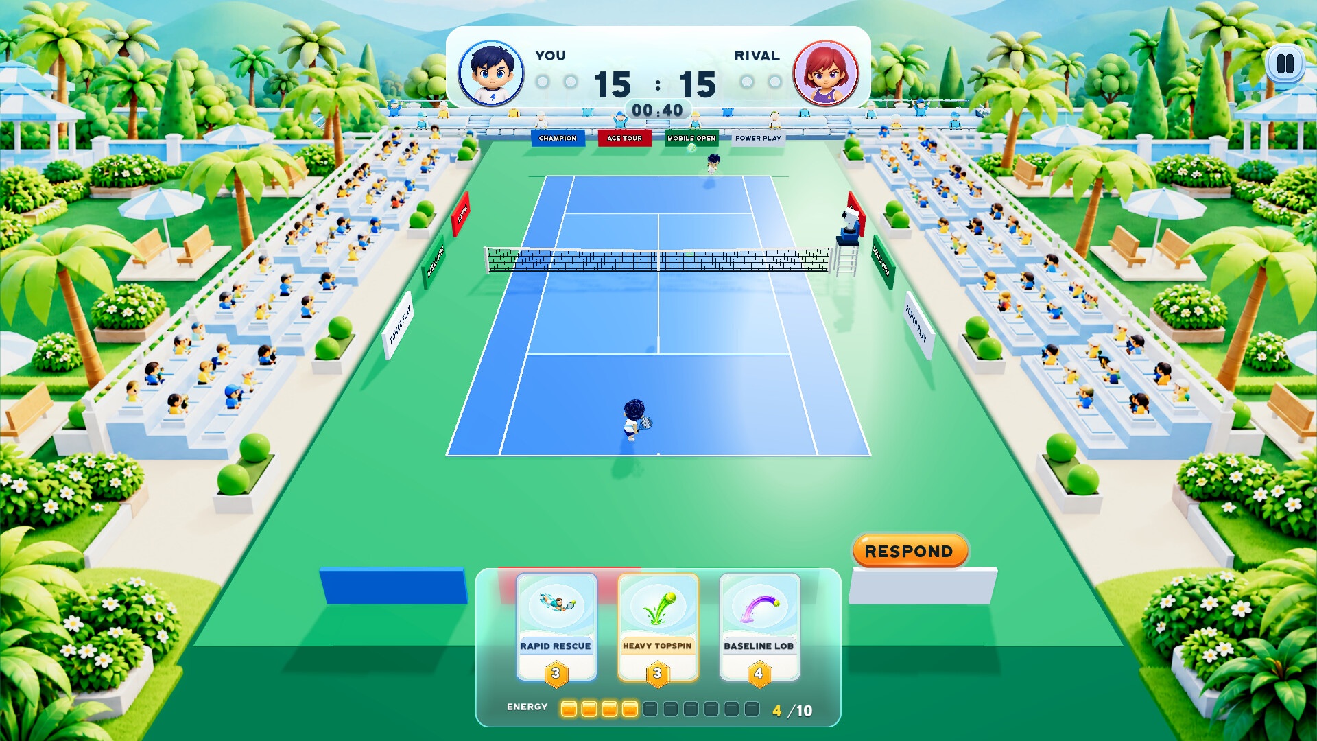 Champion Tennis screenshot 2