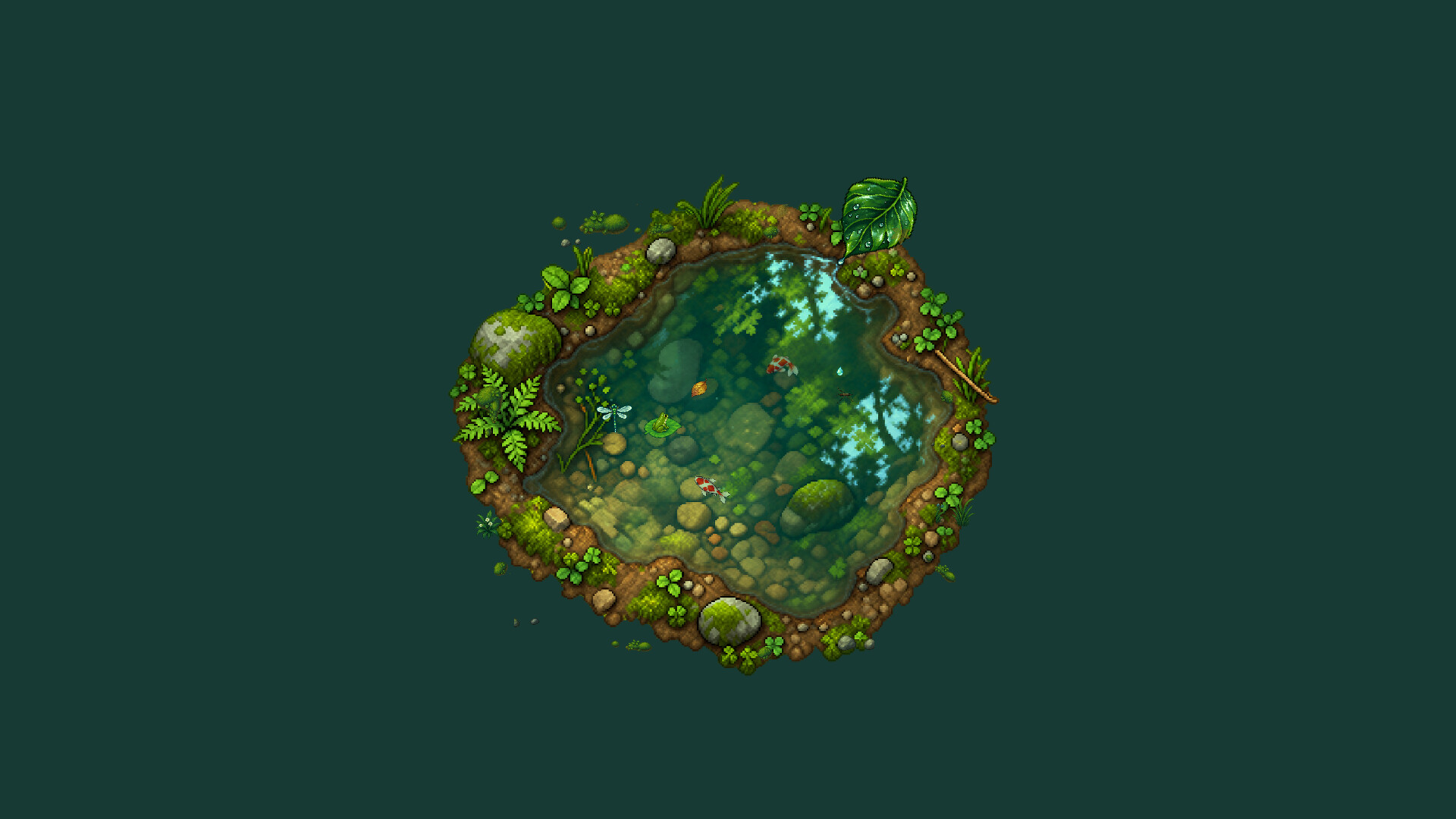In a Deep Green Drop screenshot 2