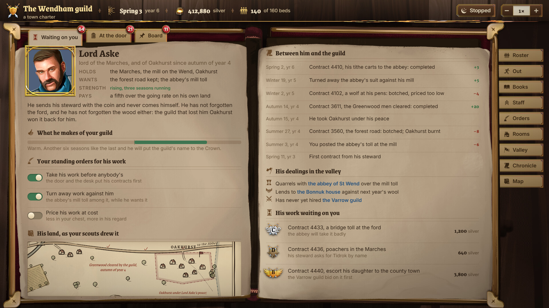 Fantasy Guild Manager screenshot 5