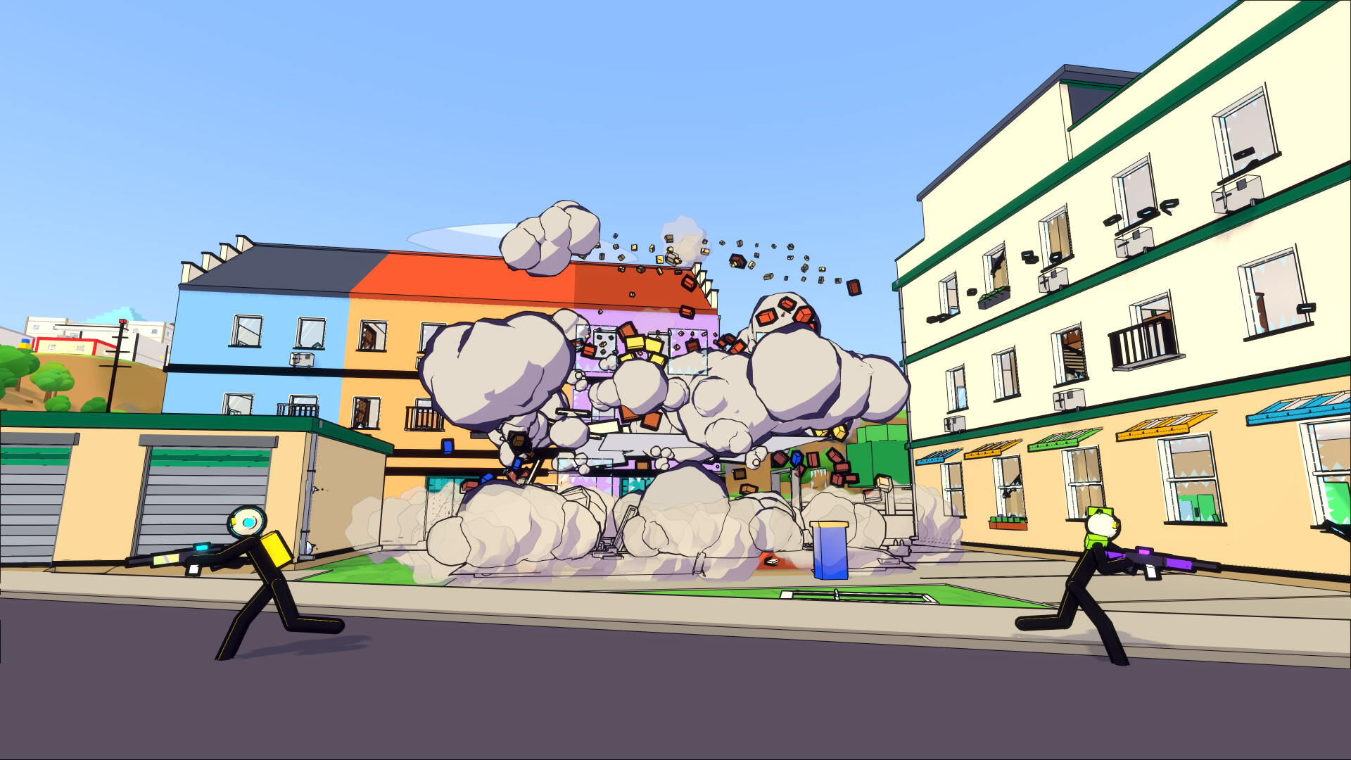 STICKSHOT: Comic War screenshot 2