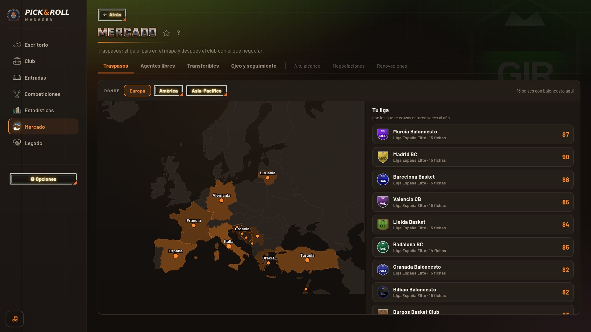 Pick & Roll Manager screenshot 5