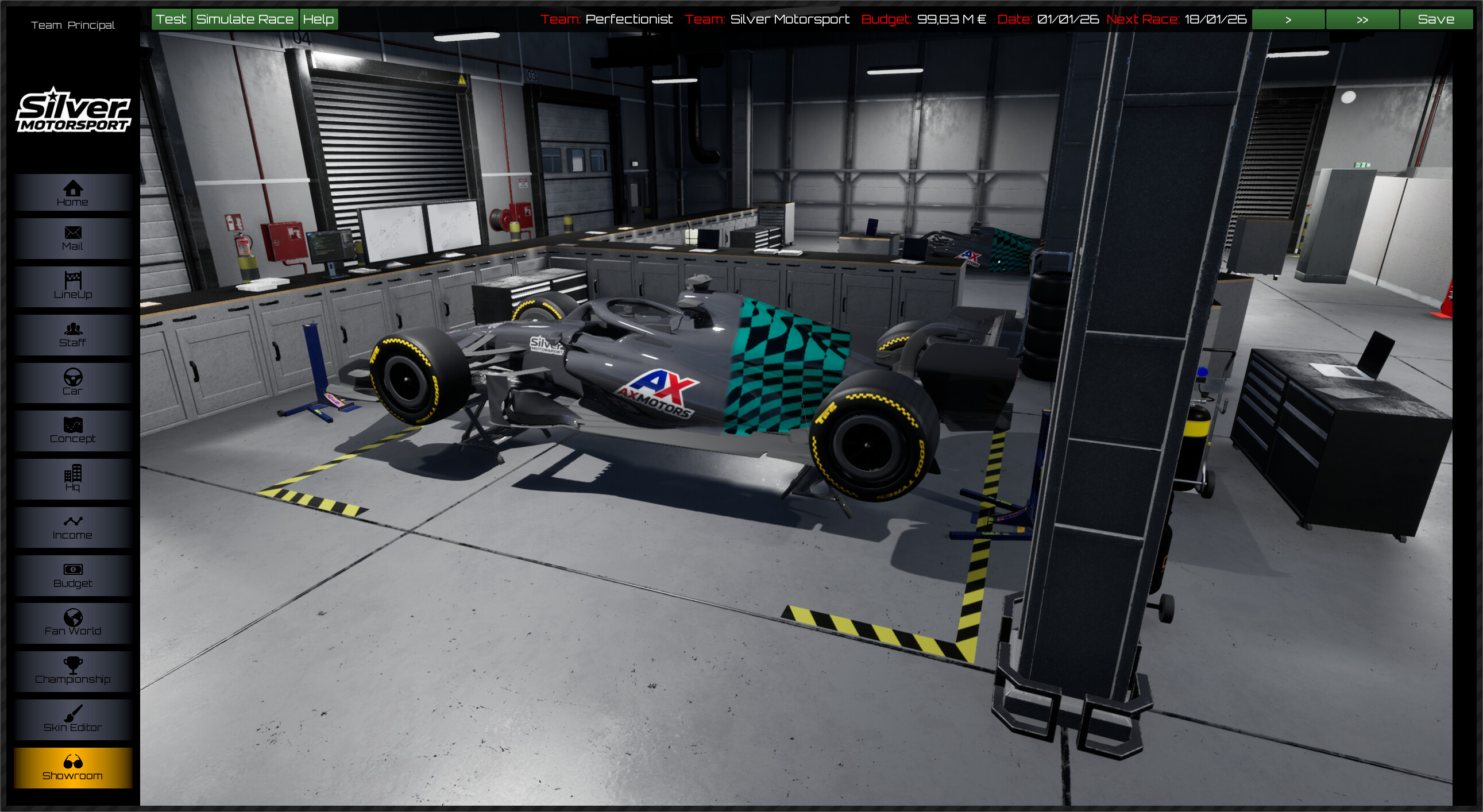 Racing Season Manager screenshot 1