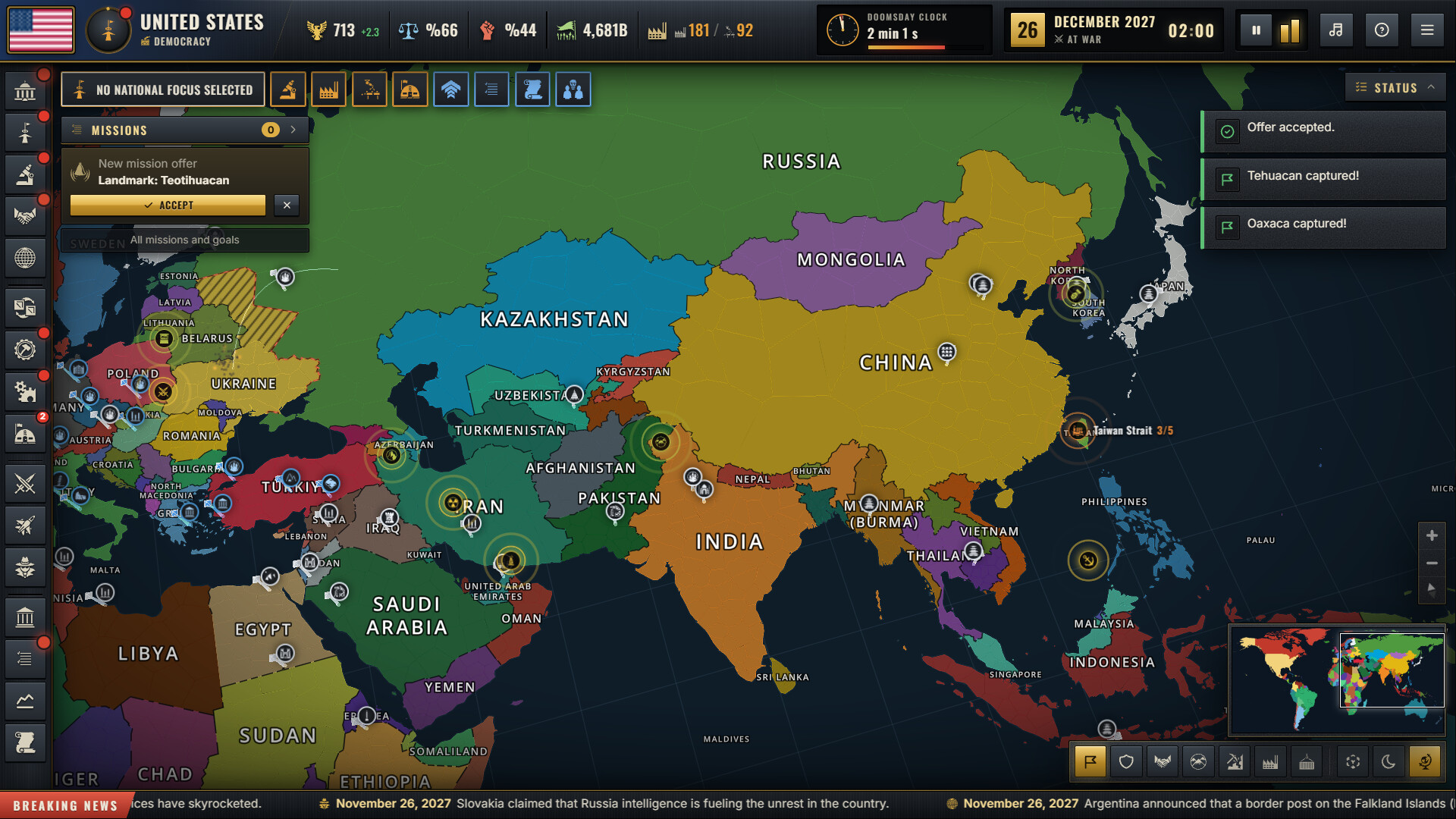 Age of Borders: WW3 trailer