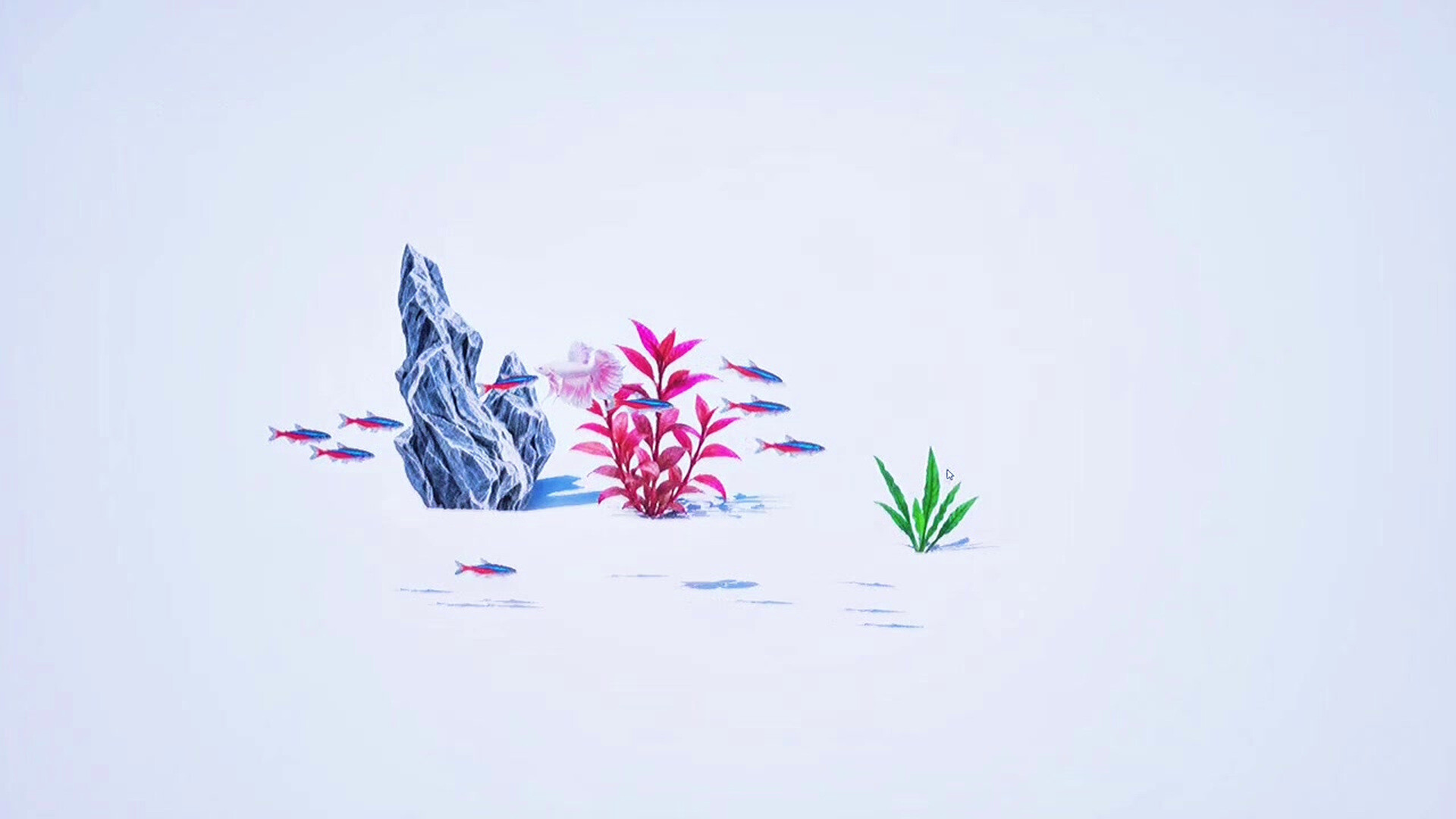 White Aquarium: Live Wallpaper trailer