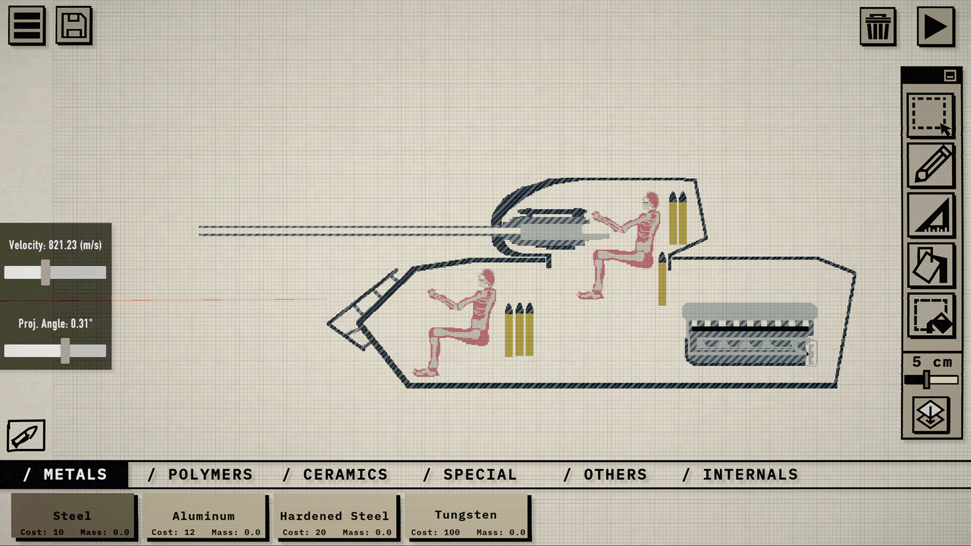 Test Fire: Armor Penetration Sim screenshot 2