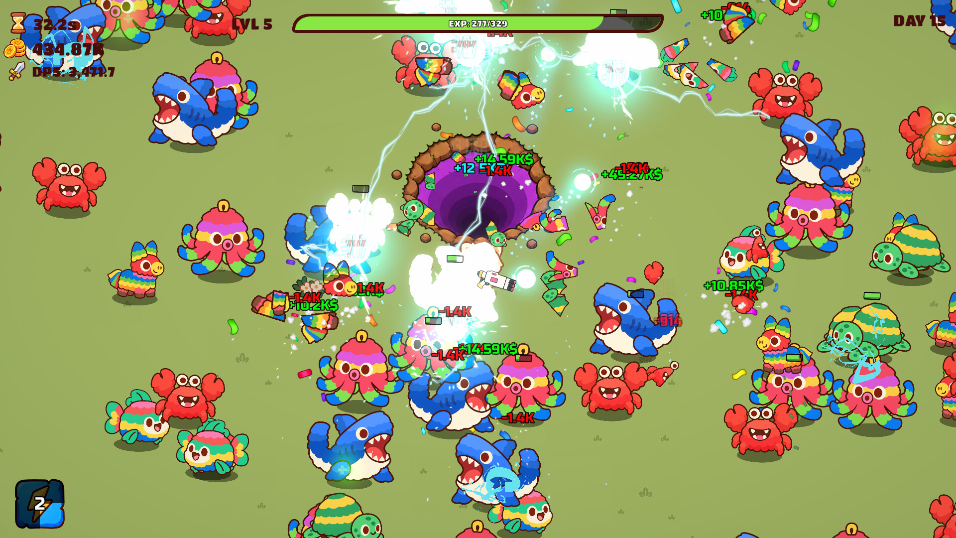 Incremental Raccoon Shooter screenshot 2