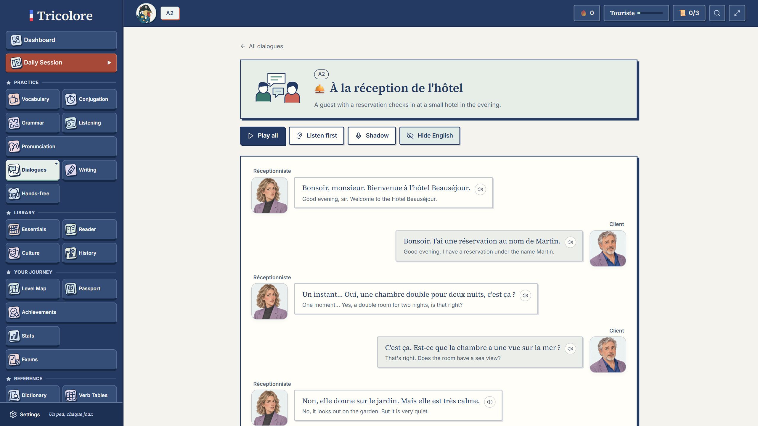Tricolore: Learn French screenshot 4
