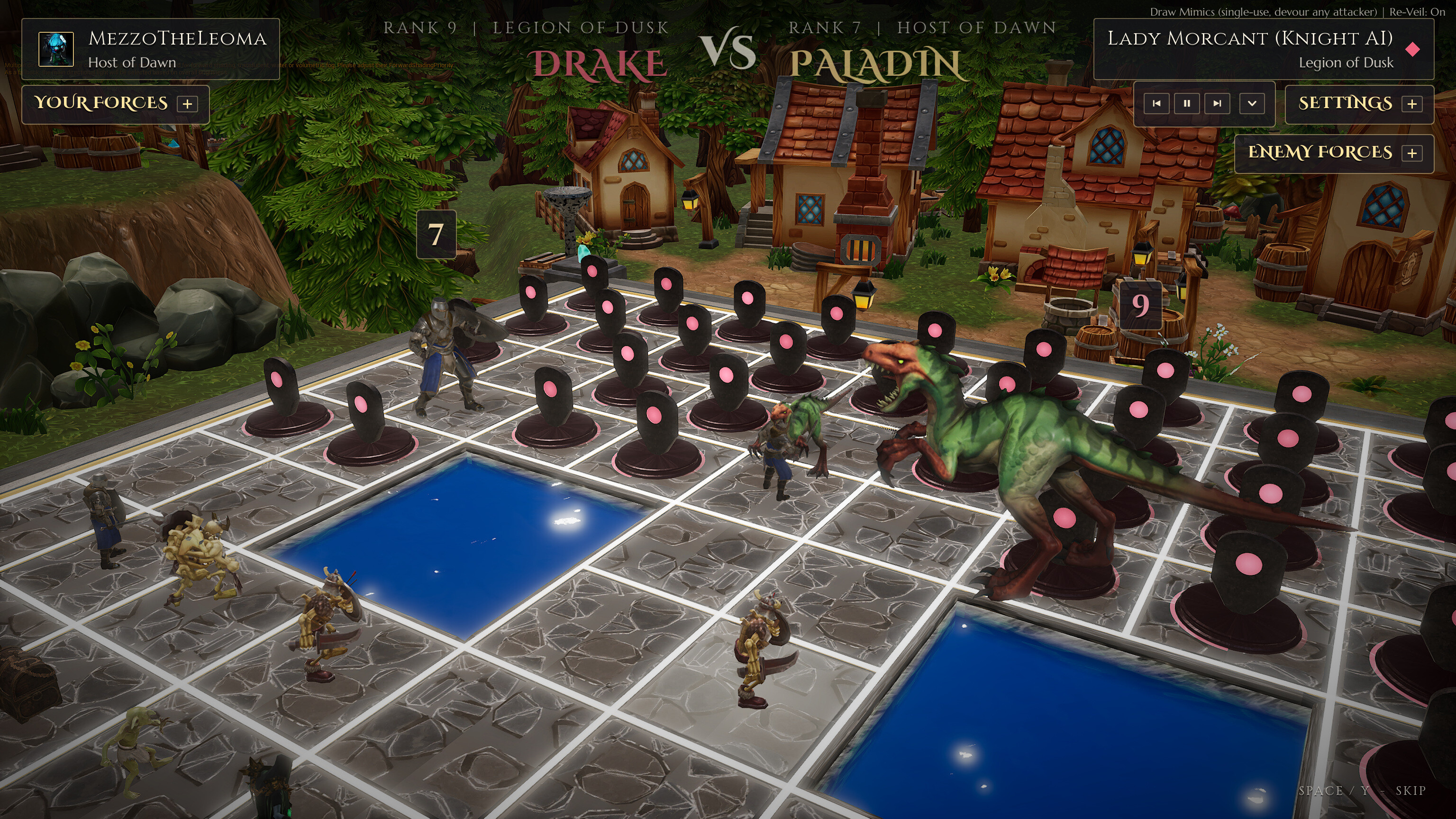 Veiled Legions: Fantasy Board Game screenshot 3
