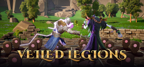 Cover art from Veiled Legions: Fantasy Board Game