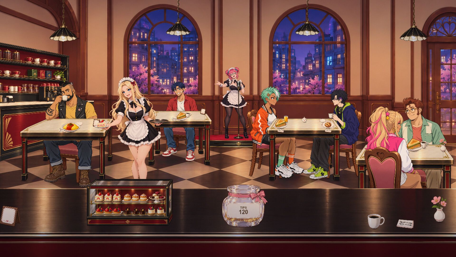 Task Bar Maid Cafe screenshot 3