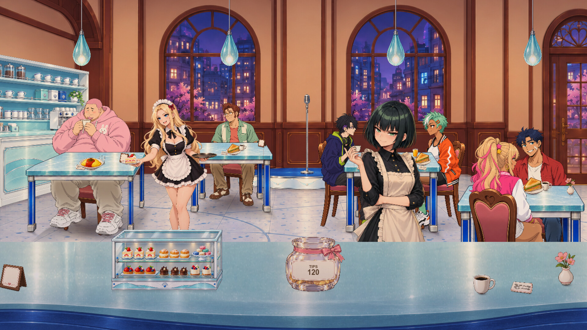 Task Bar Maid Cafe screenshot 2