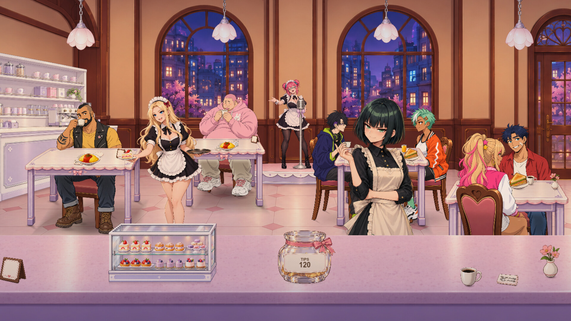 Task Bar Maid Cafe screenshot 4