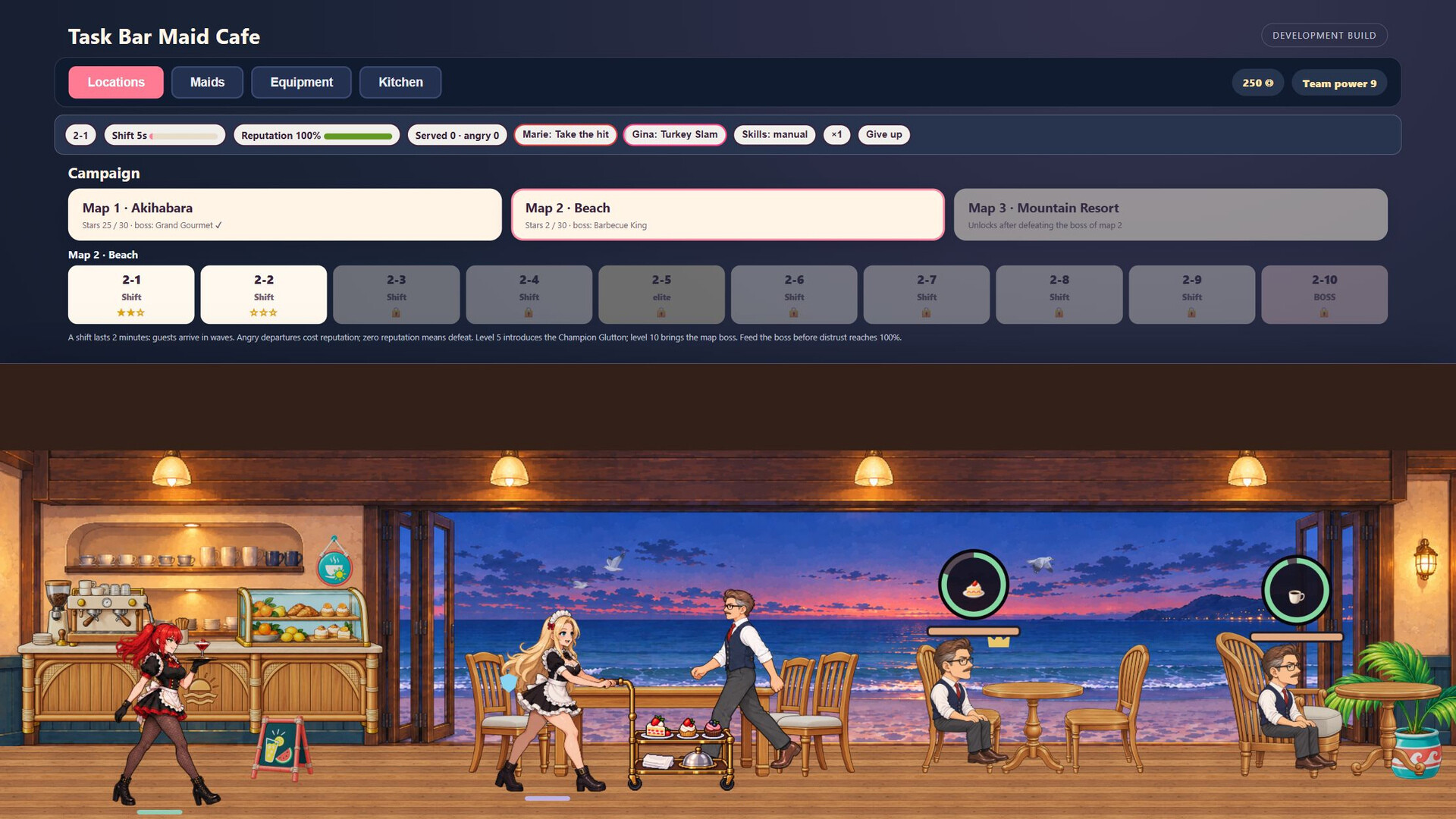 Task Bar Maid Cafe screenshot 4