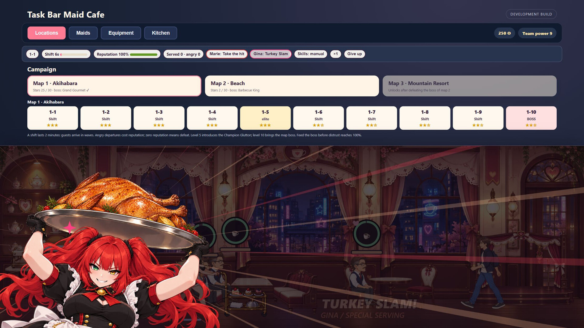 Task Bar Maid Cafe screenshot 3