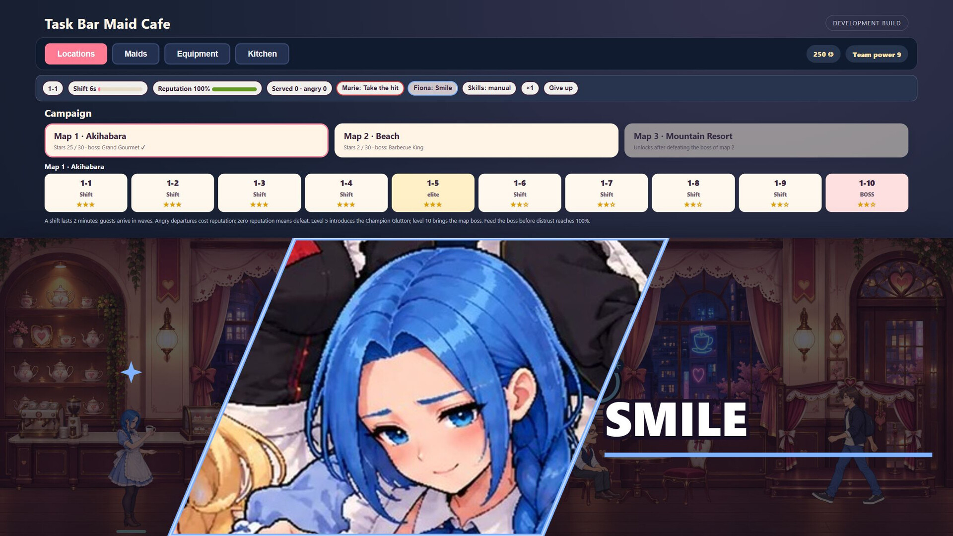 Task Bar Maid Cafe screenshot 2