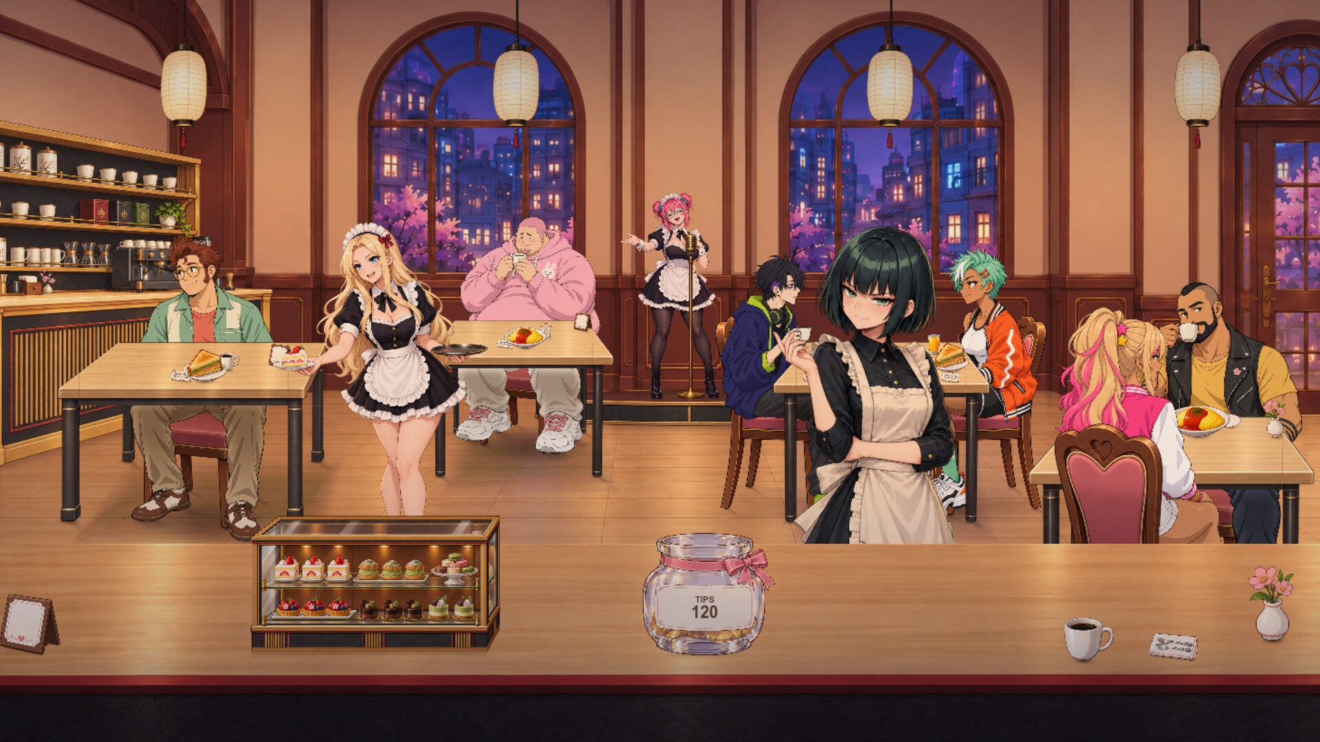 Task Bar Maid Cafe screenshot 5