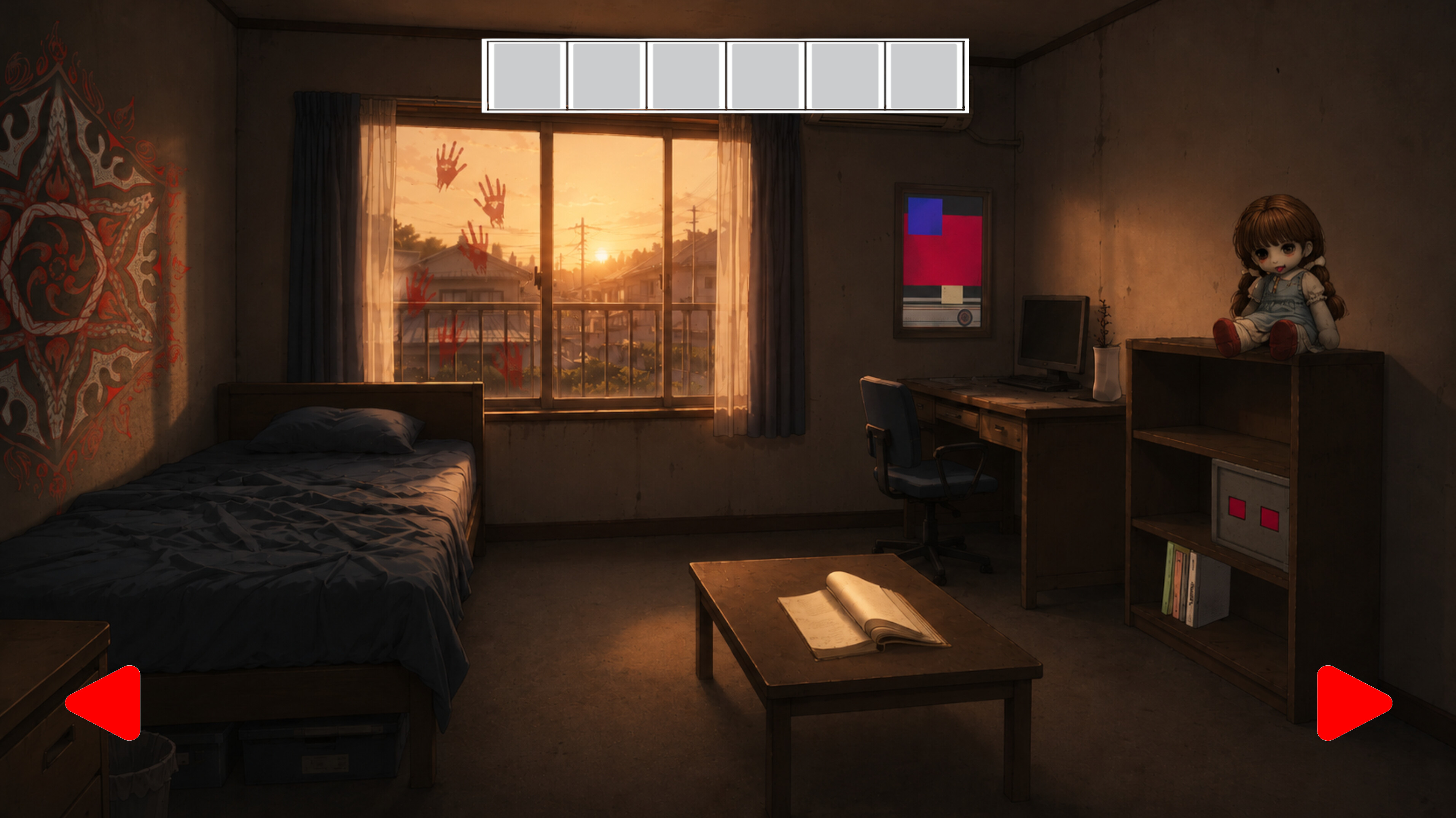 悪霊が出る噂のある廃屋からの脱出 screenshot 3