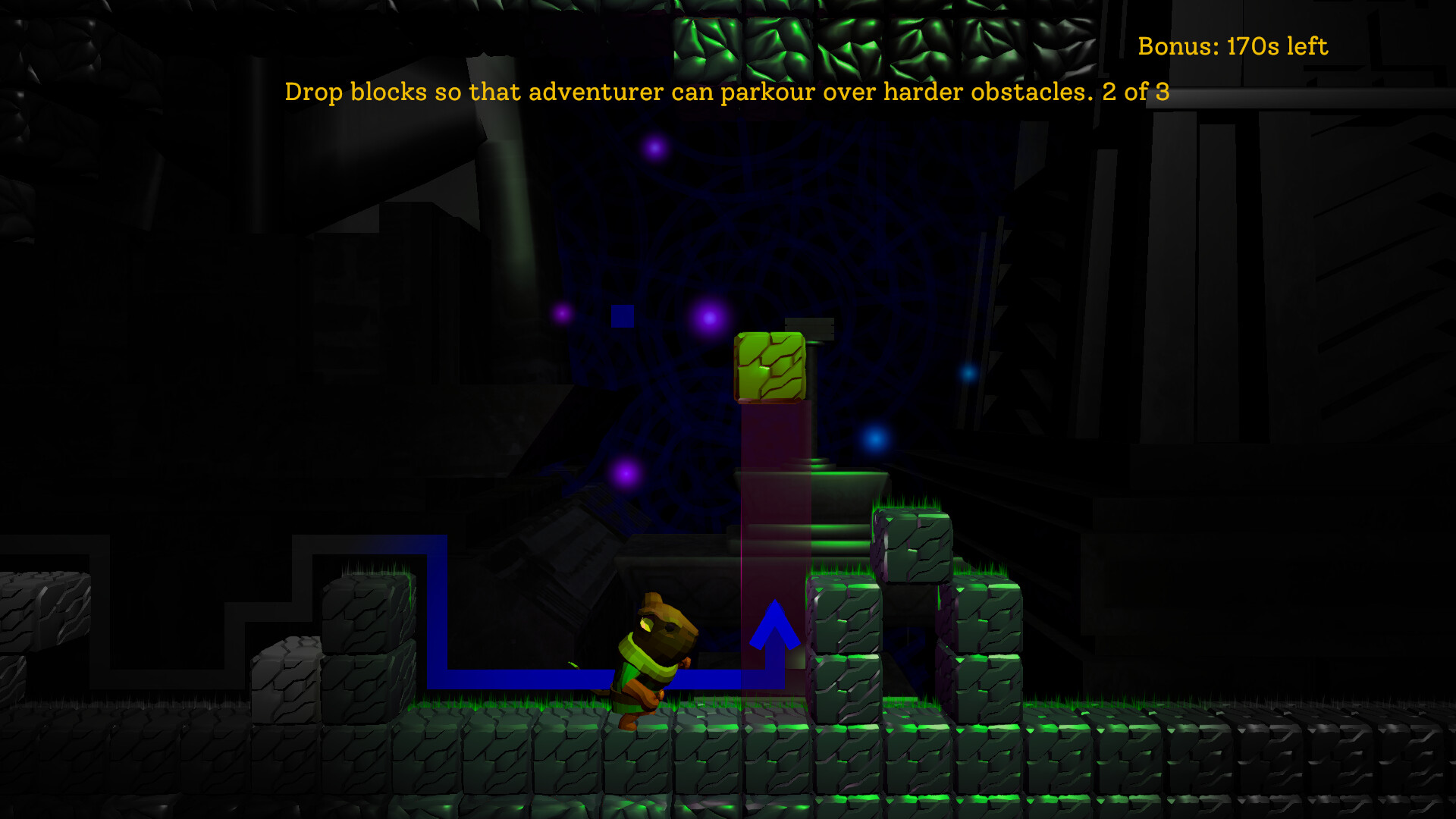 Dungeon Parkour Block Puzzle Adventure 2 trailer