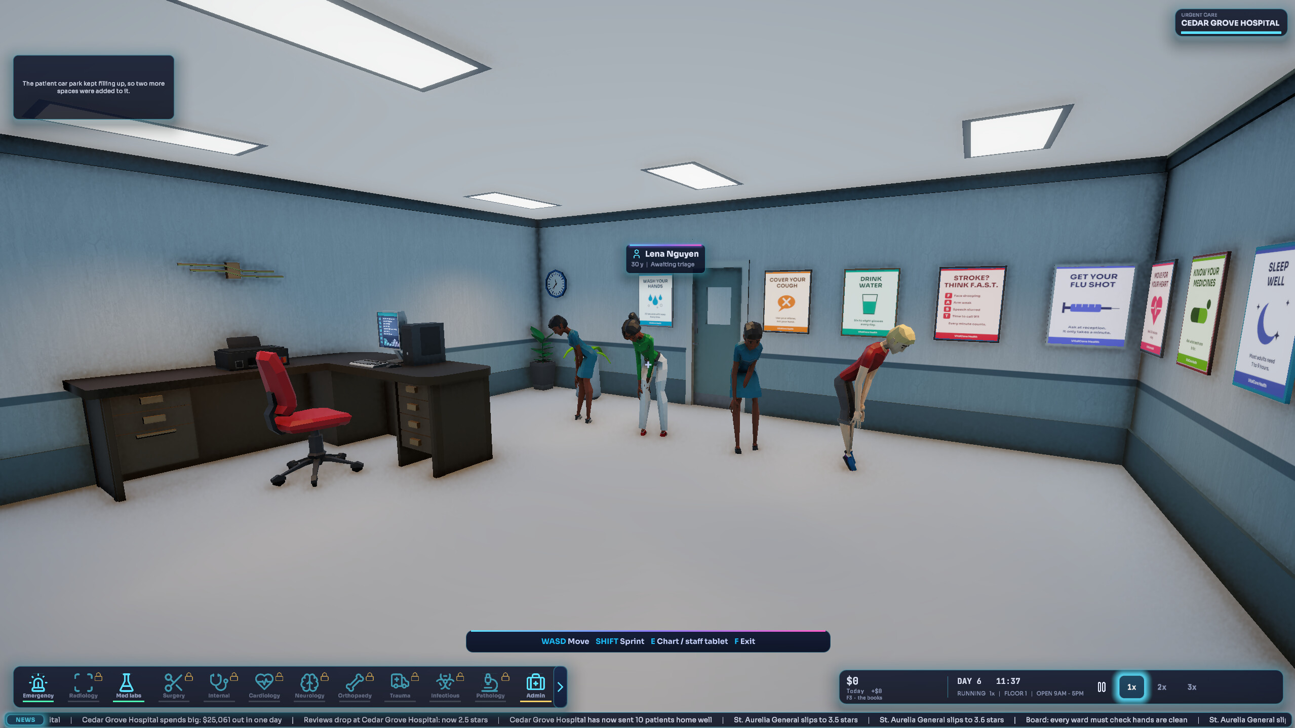 VitalCore Hospital screenshot 1