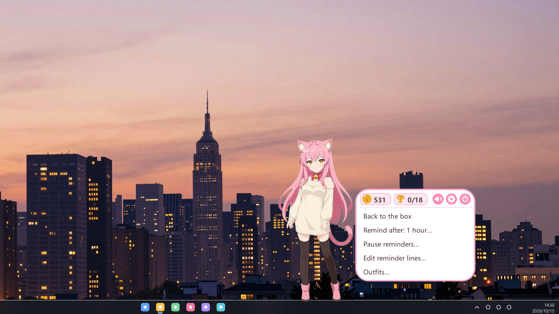 喵～该工作啦！ Nya! Back to Work screenshot 4