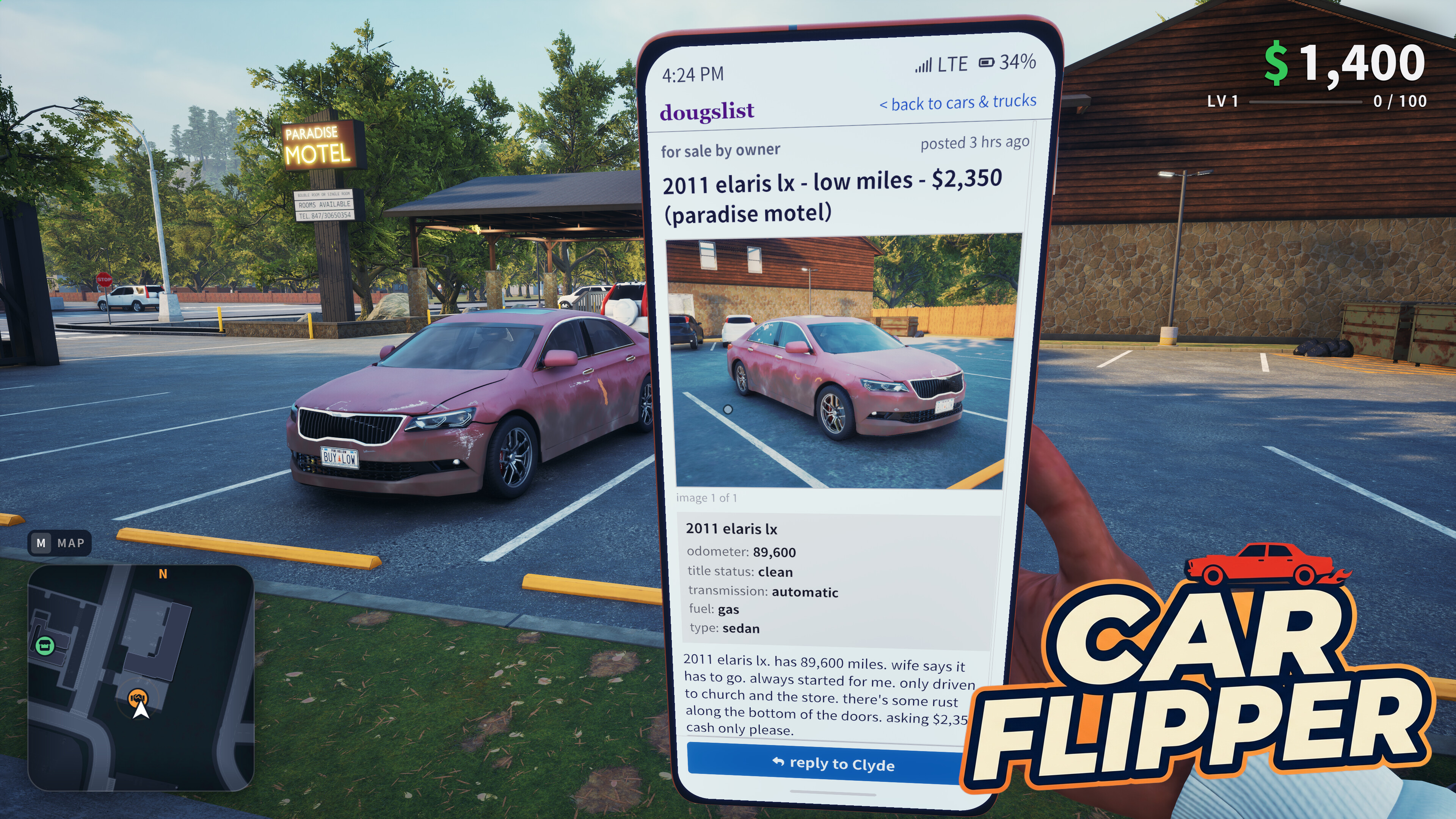 Car Flipper trailer