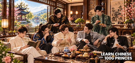 Cover art from LEARN CHINESE WITH 1000 PRINCES