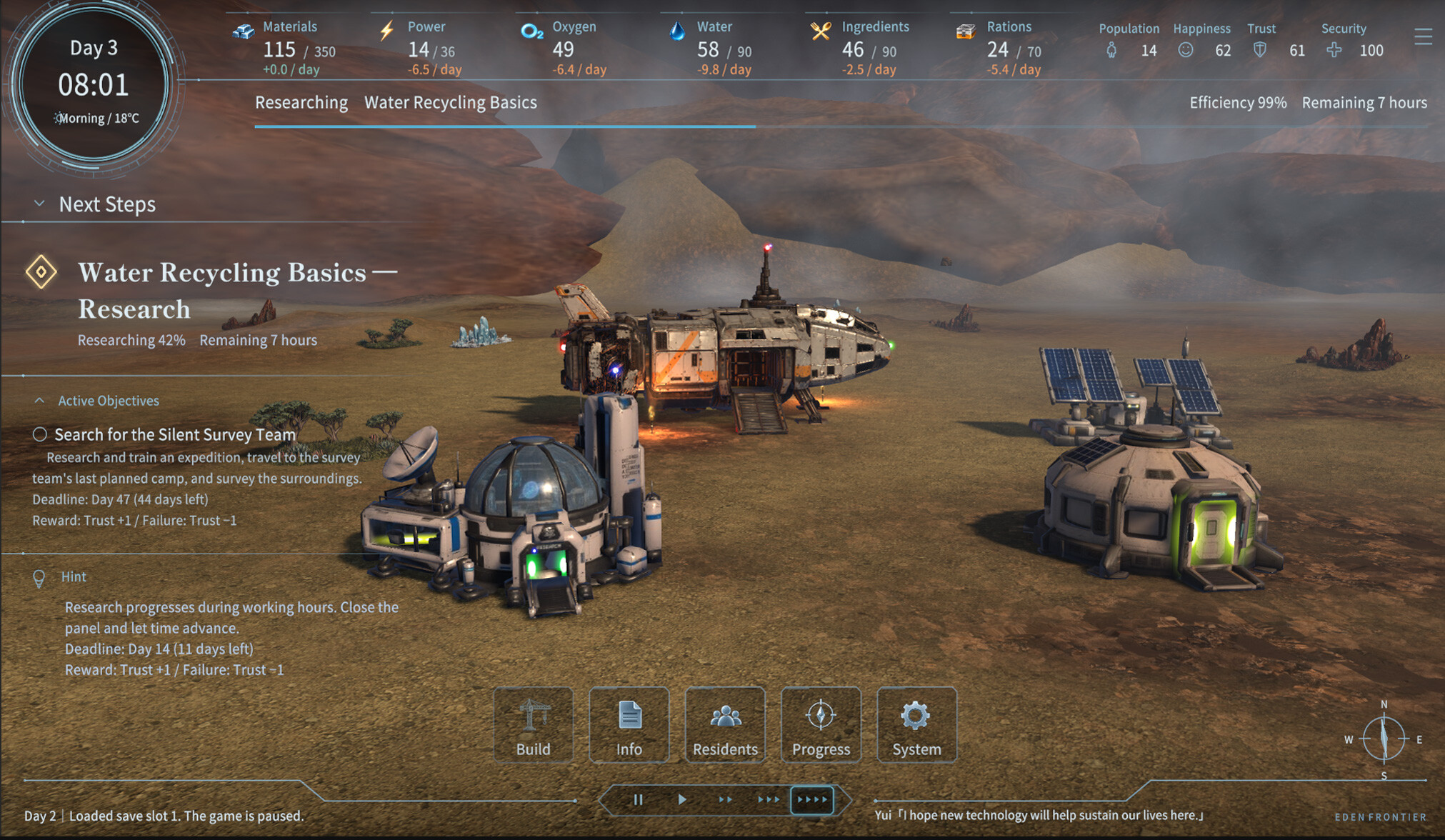 EDEN FRONTIER screenshot 1