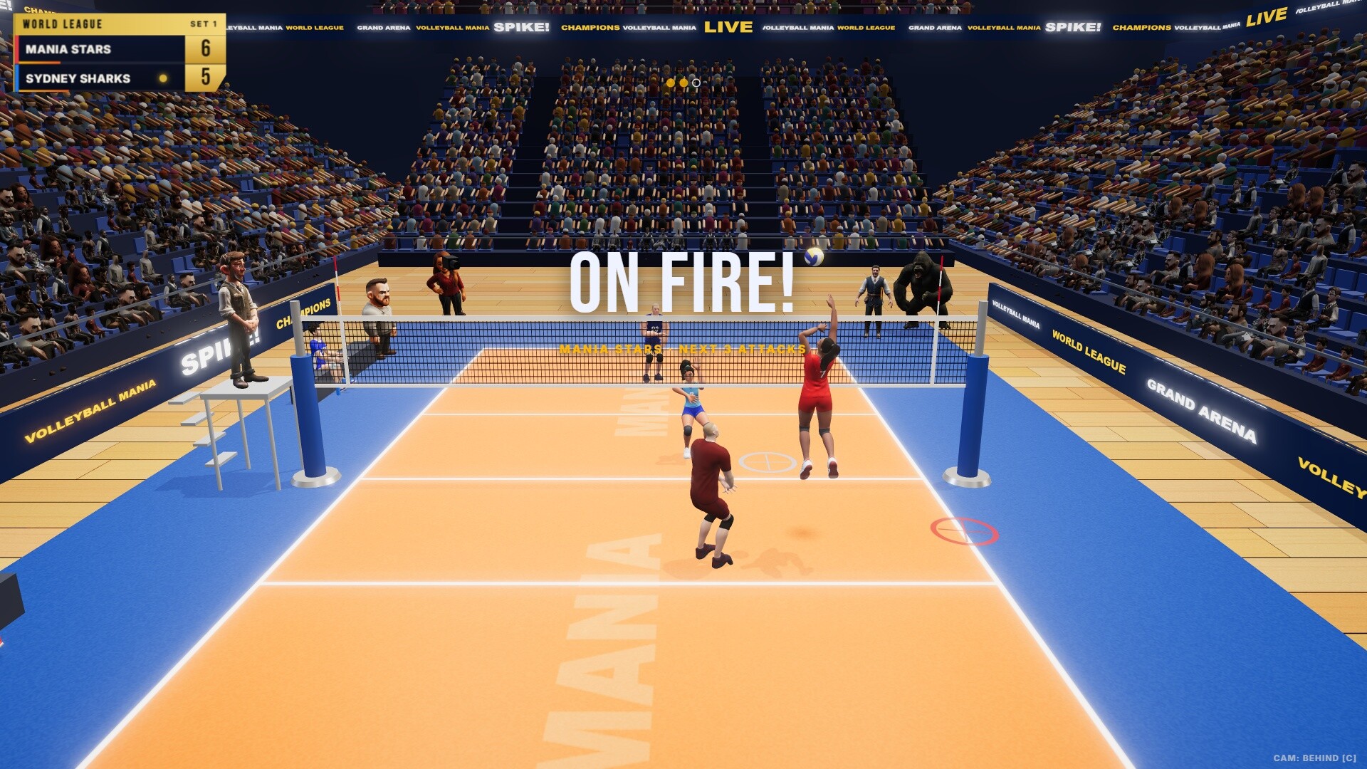 Volleyball Mania screenshot 3