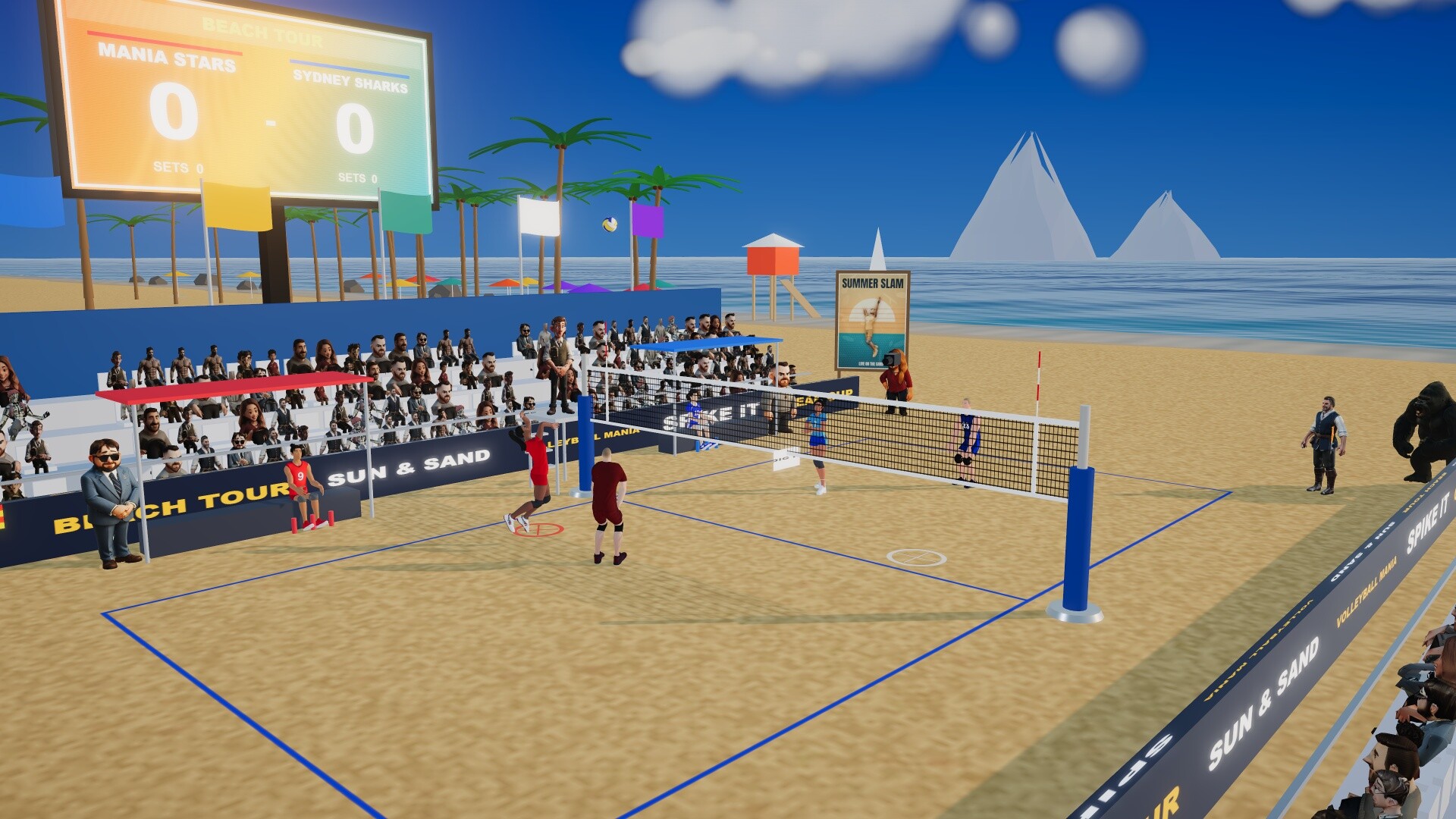 Volleyball Mania screenshot 4
