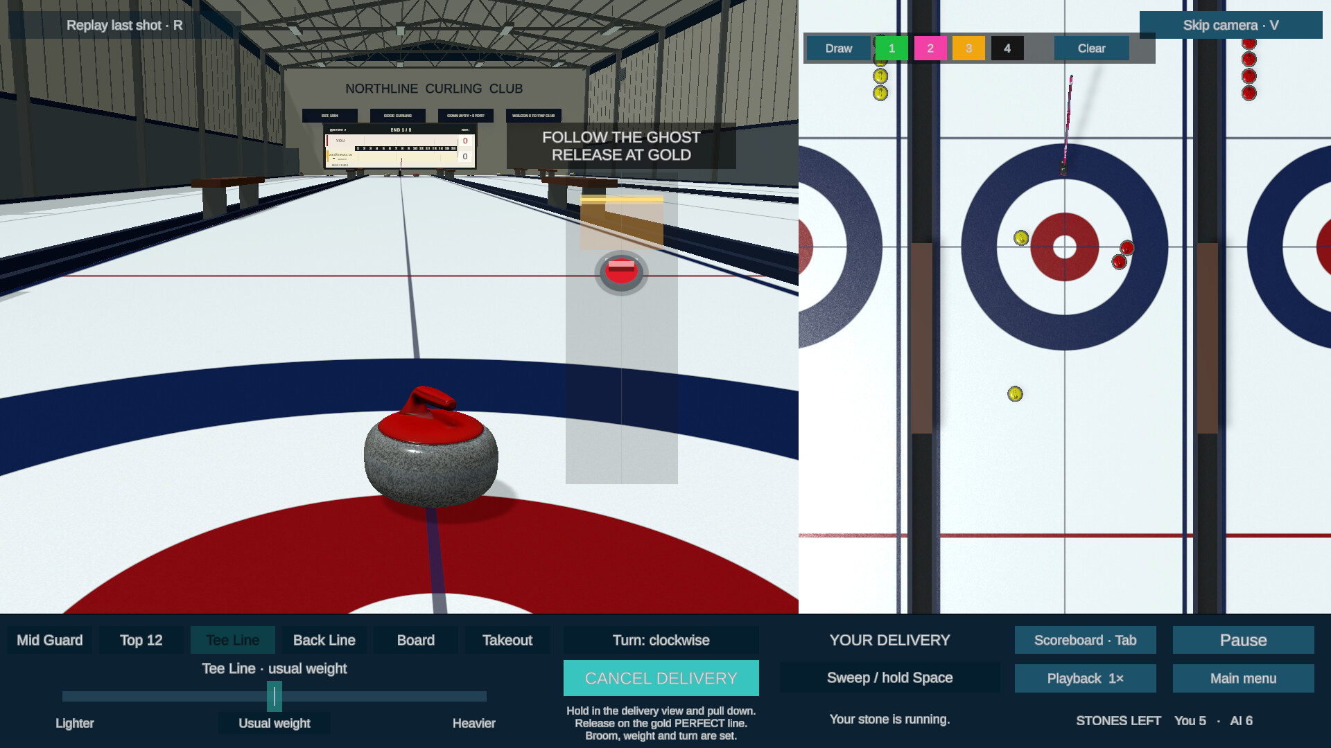 Curling Simulator screenshot 4