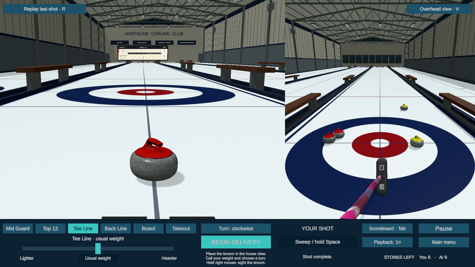 Curling Simulator screenshot 5