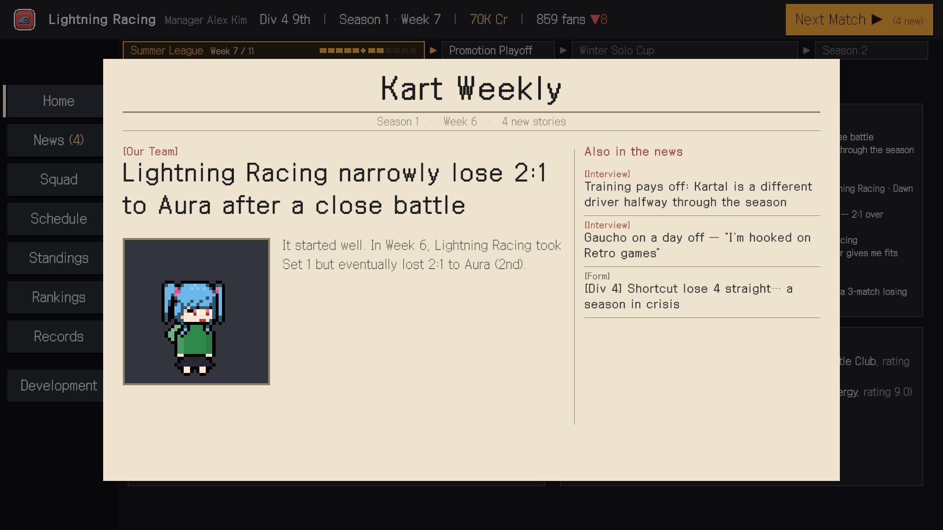 Kart League Manager screenshot 3