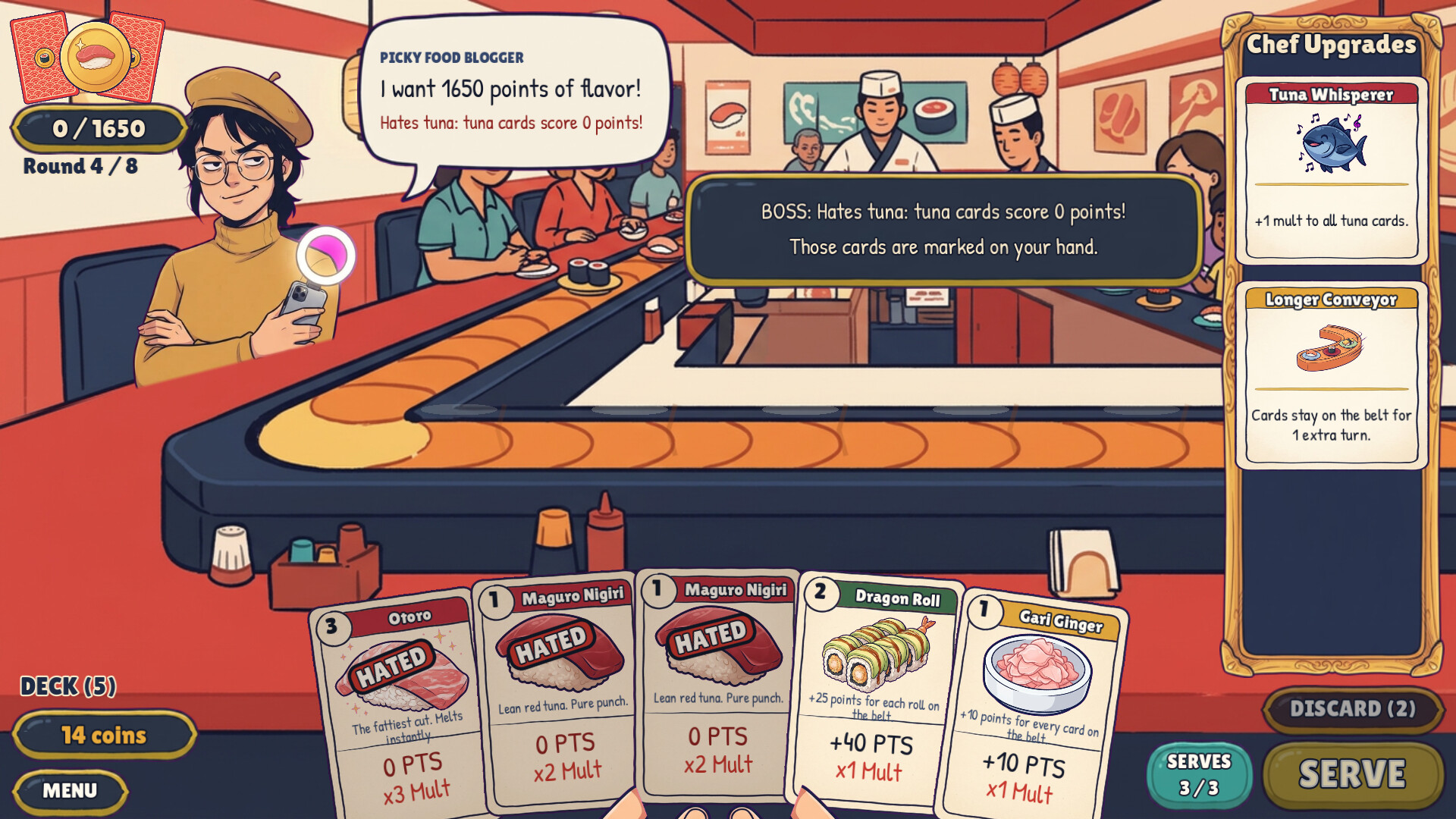 Kaiten - Sushi Deckbuilder screenshot 5