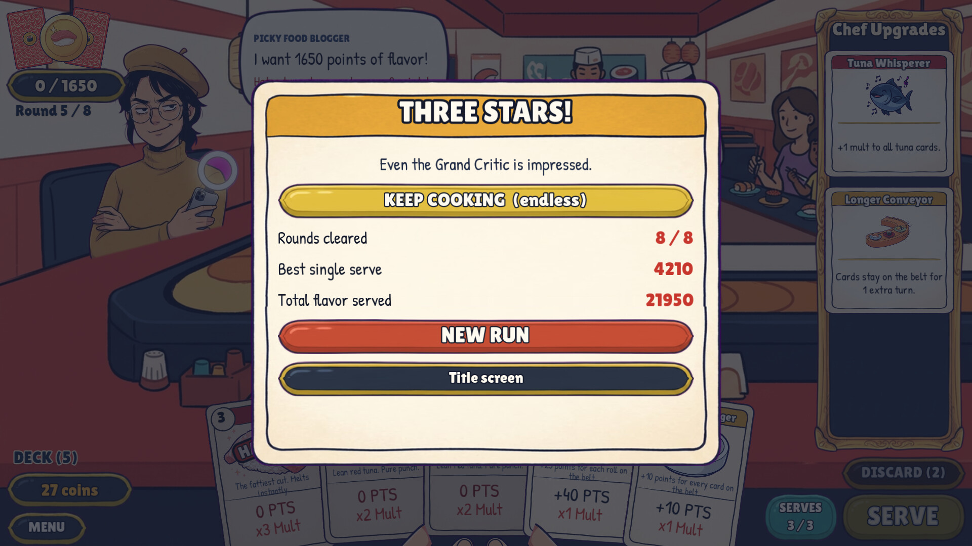 Kaiten - Sushi Deckbuilder screenshot 2