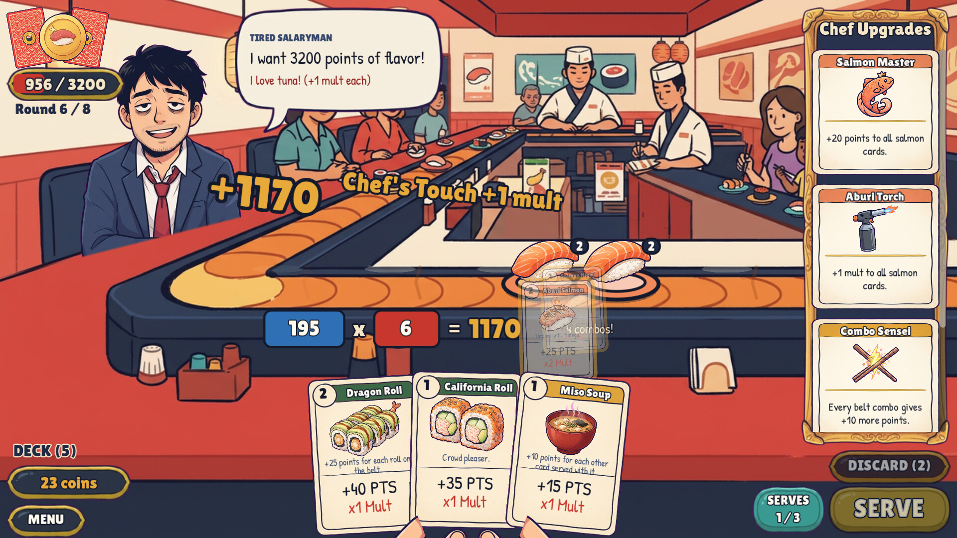Kaiten - Sushi Deckbuilder screenshot 3