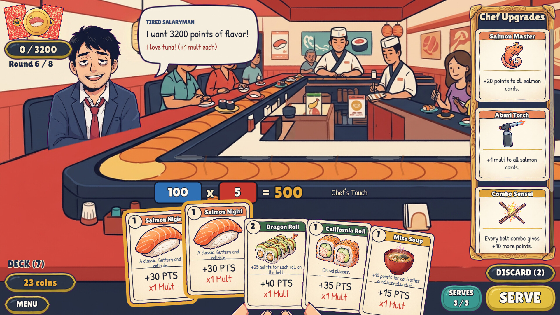 Kaiten - Sushi Deckbuilder screenshot 4