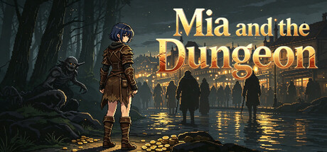 Cover art from Mia and the Dungeon