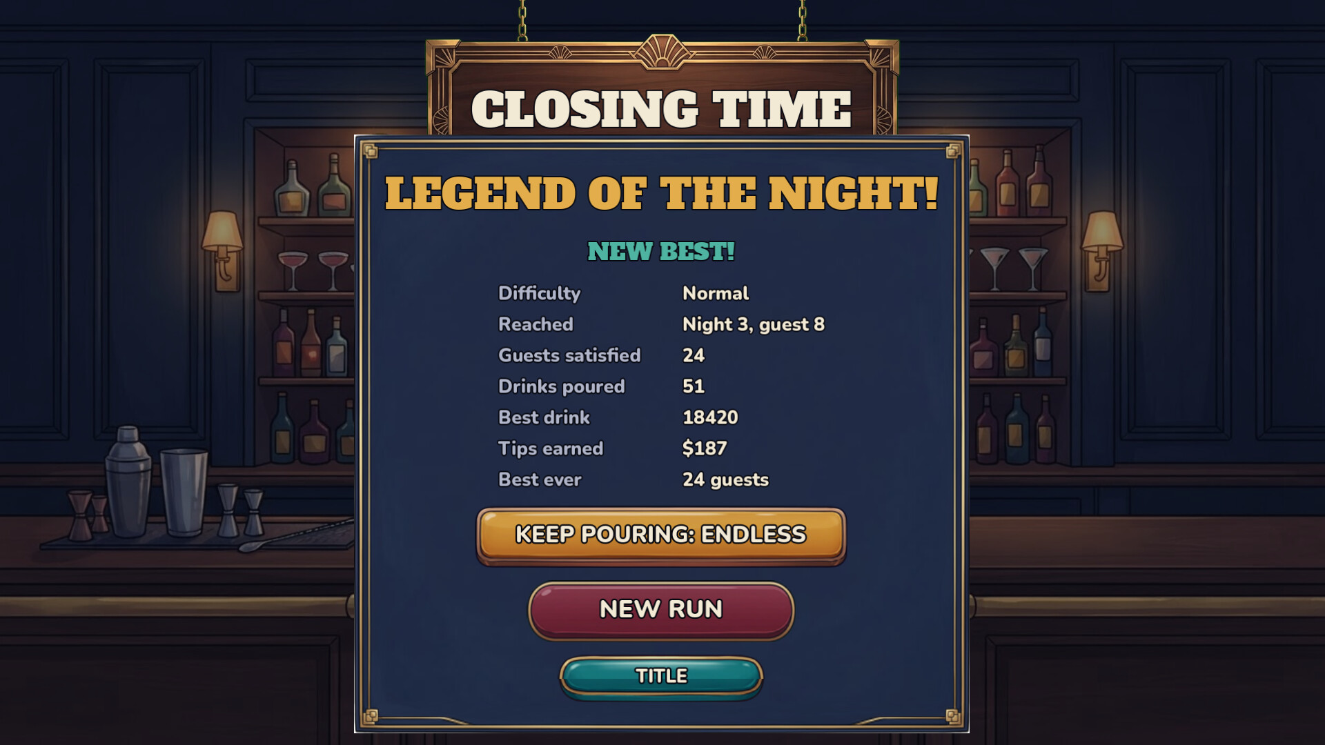 Nightcap Alchemist screenshot 2