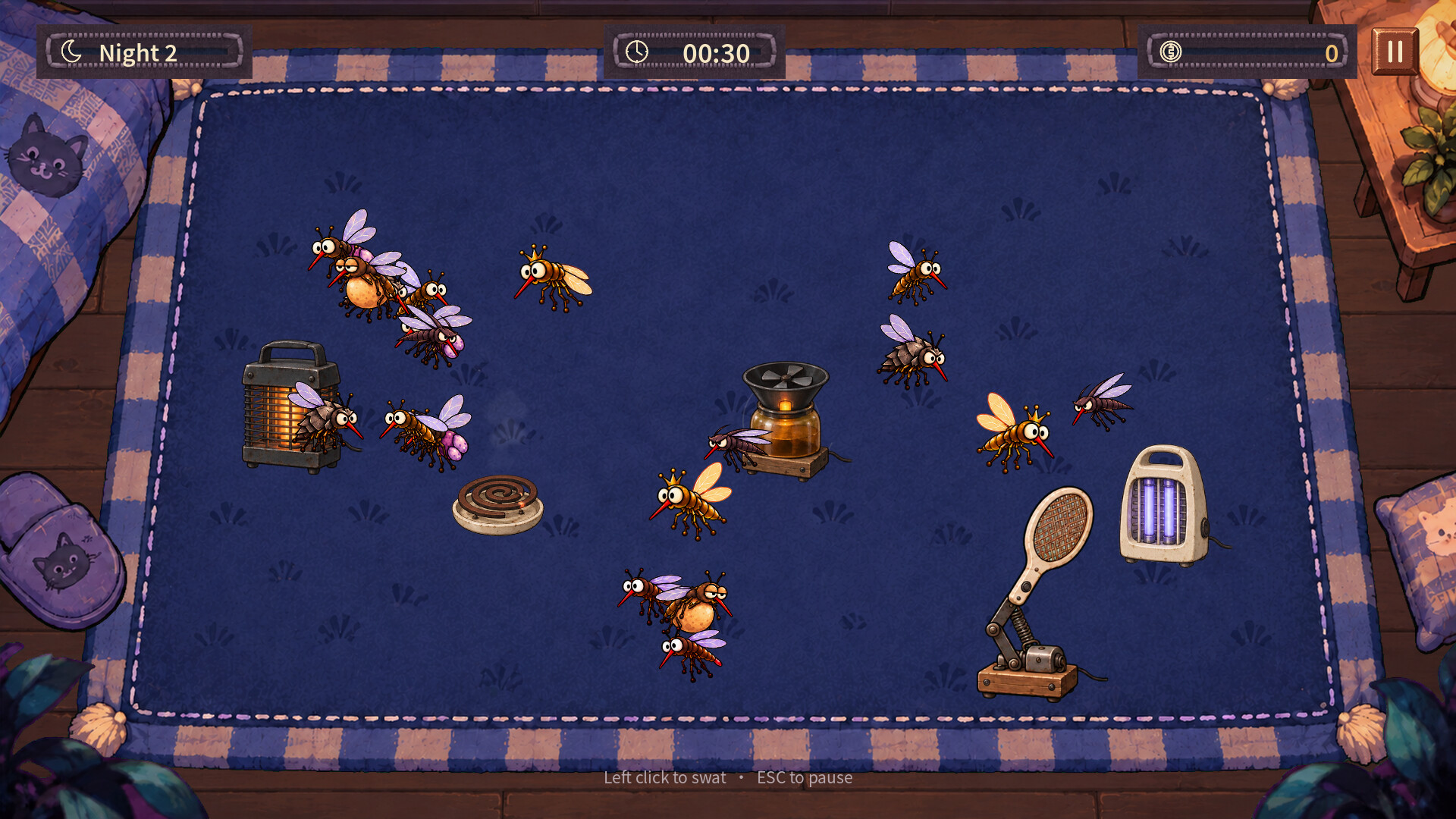 Swat Mosquito: Sleepless Nights screenshot 3