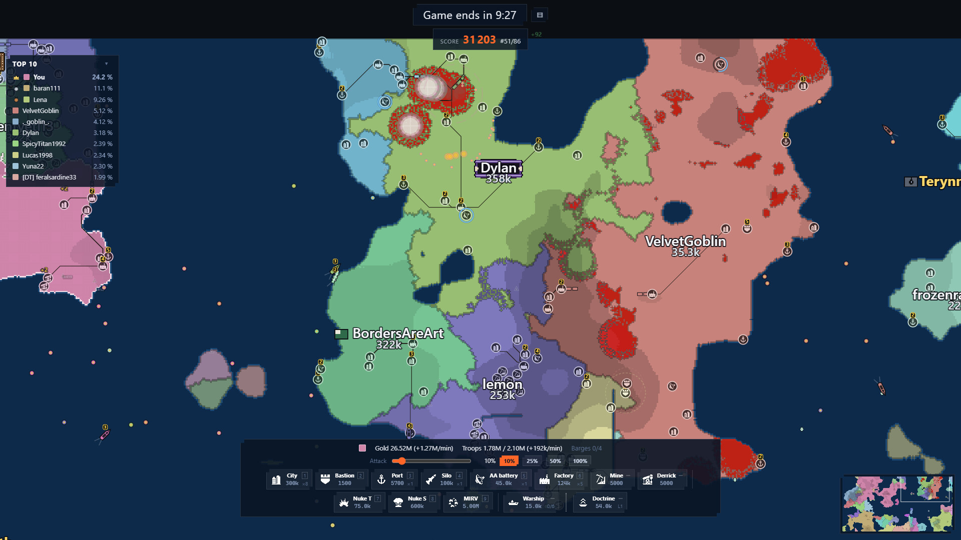 Territory Battle screenshot 2