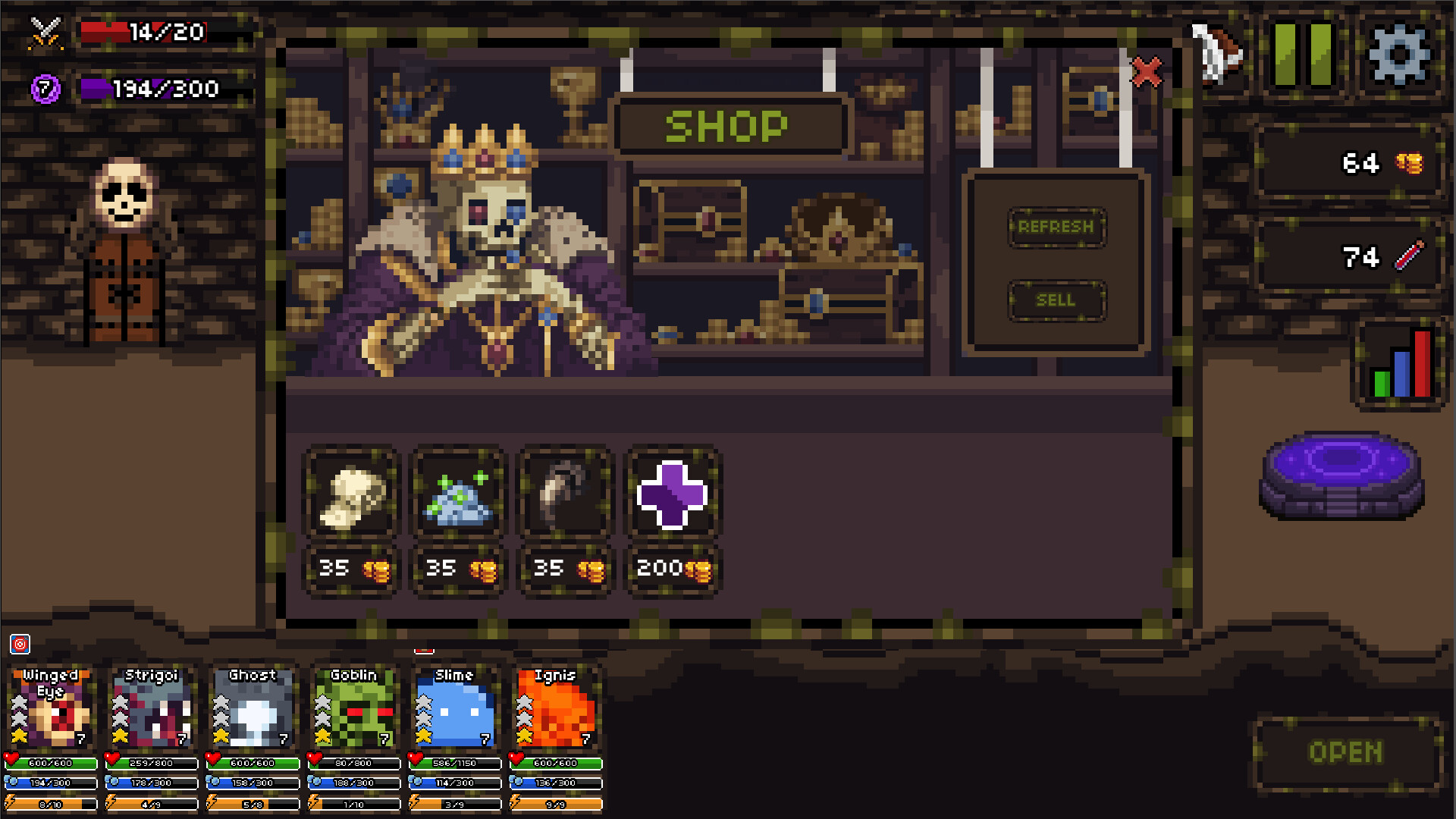 The Dungeon's Guardian: Rise of the monsters screenshot 3