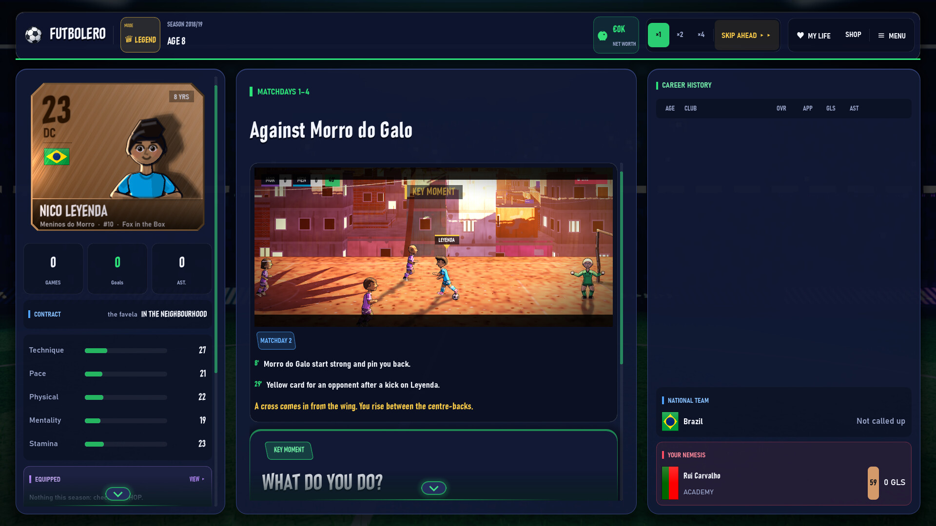 Futbolero: Football Career Simulator trailer
