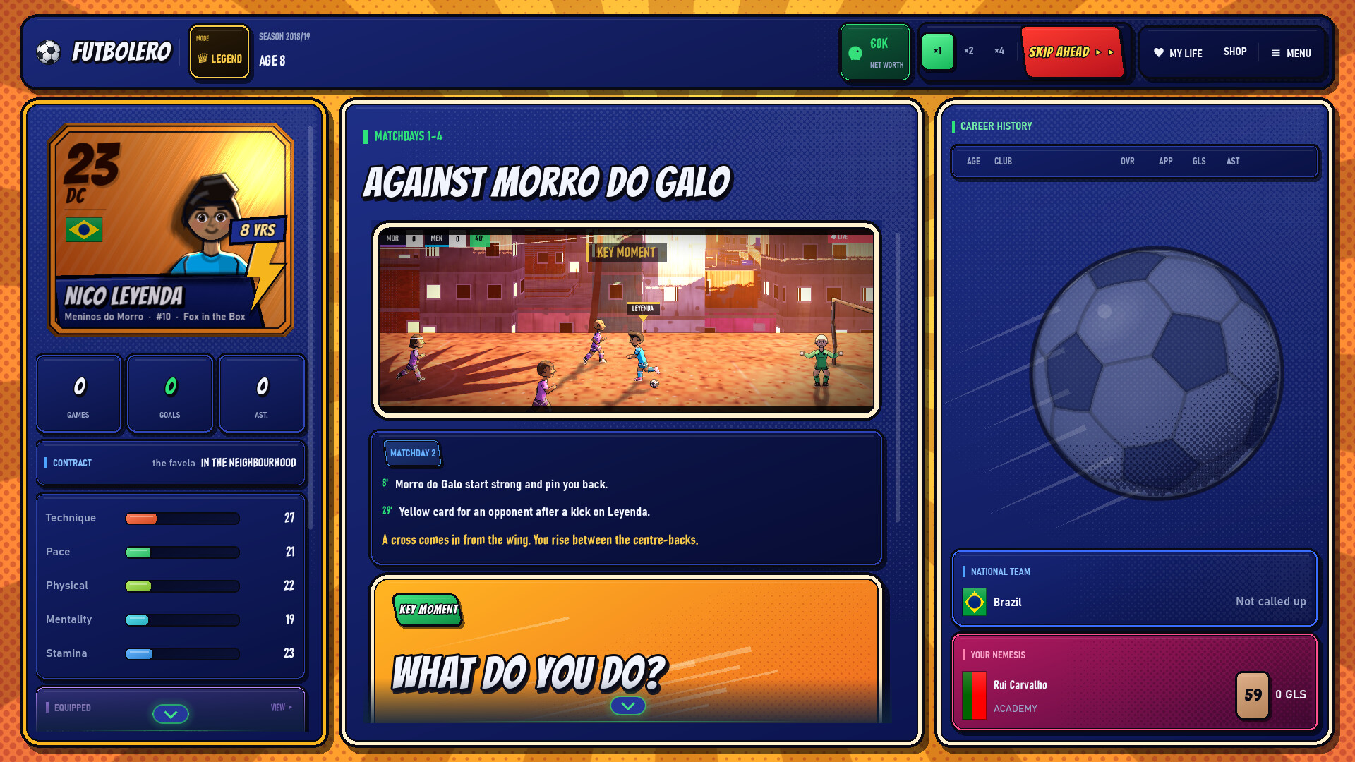 Futbolero: Football Career Simulator trailer