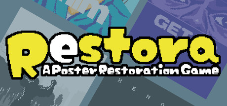 Cover art from Restora: A Poster Restoration Game