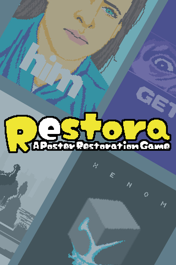 Restora: A Poster Restoration Game