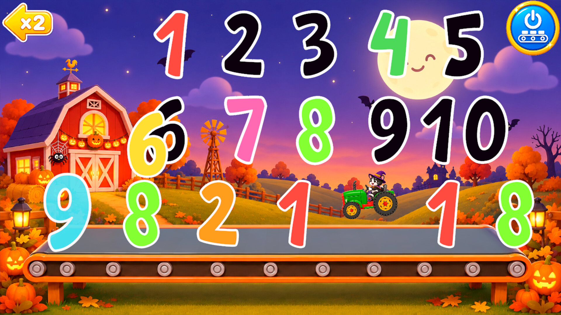 123 Halloween Early Learning Games for Kids, Toddlers, Babies 1+ screenshot 4