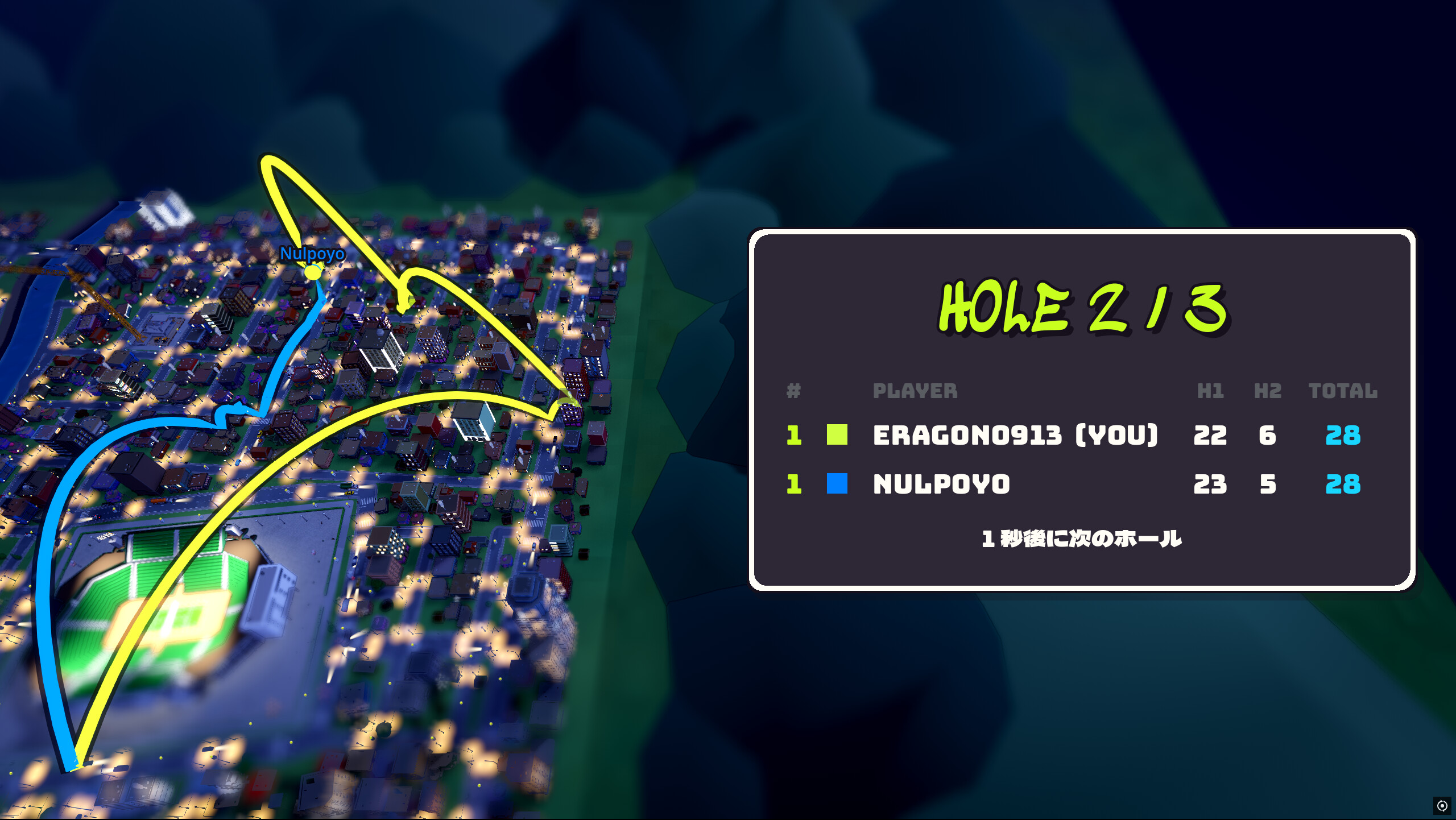 Crazy City Golf screenshot 3
