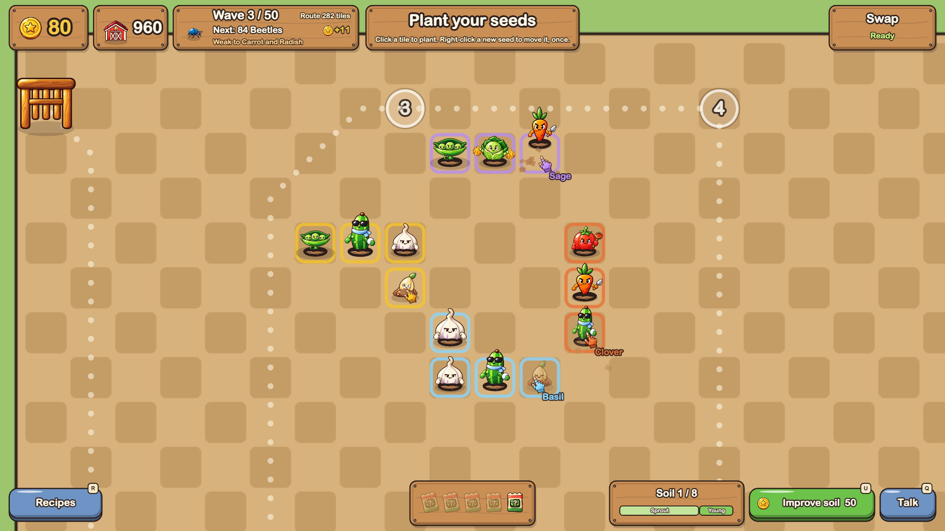 Harvest TD screenshot 2