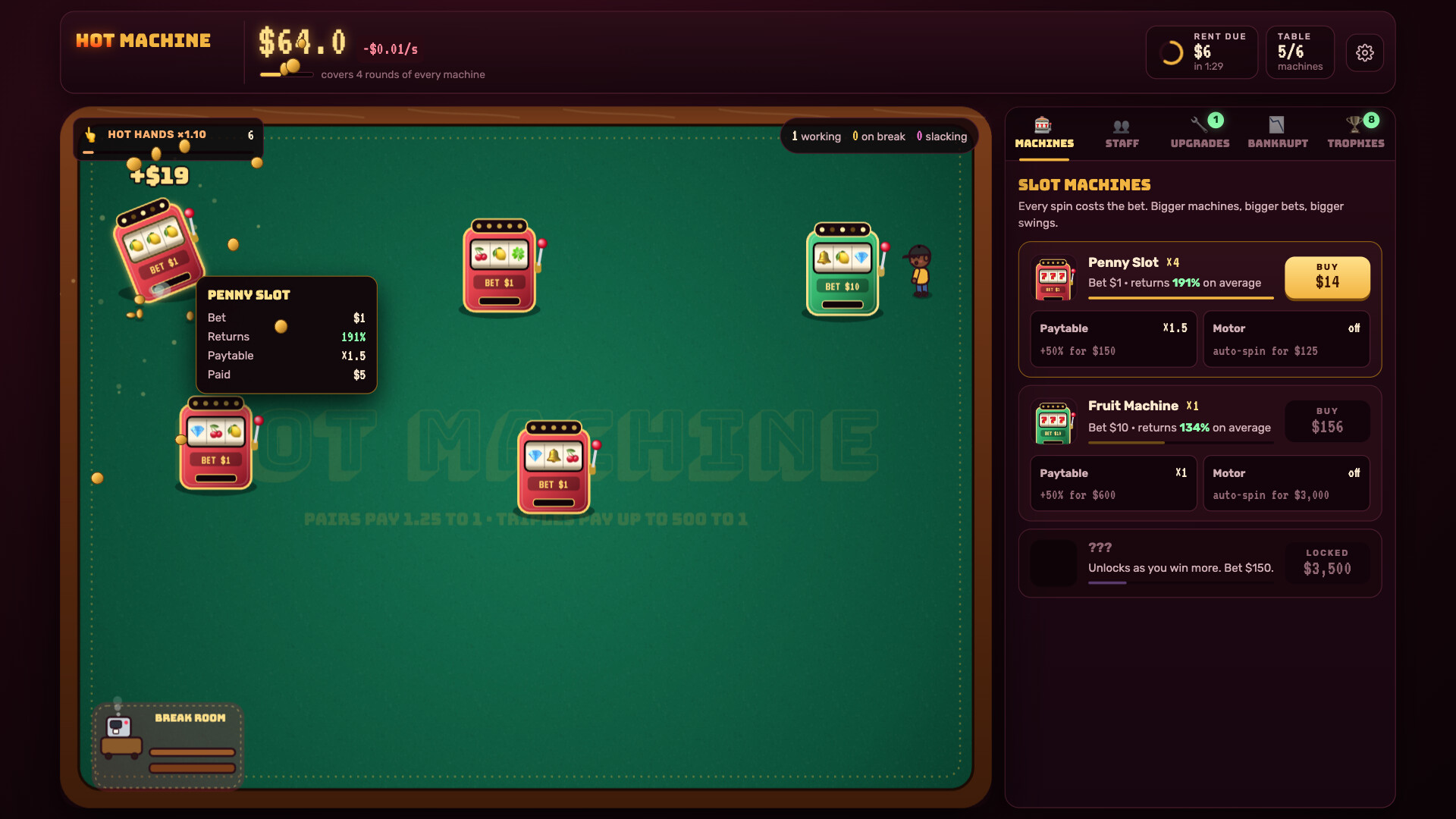 Hot Machine screenshot 2