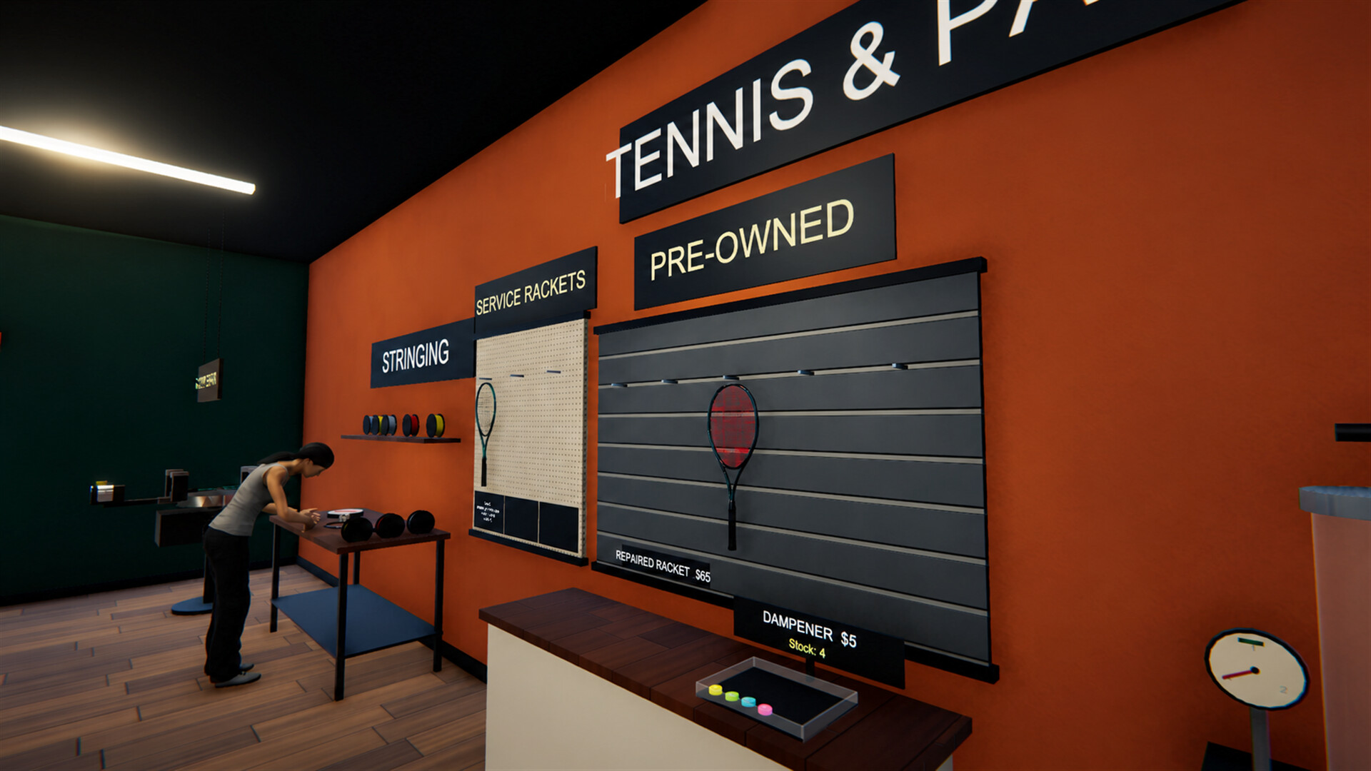 Tennis & Padel Shop Simulator screenshot 5